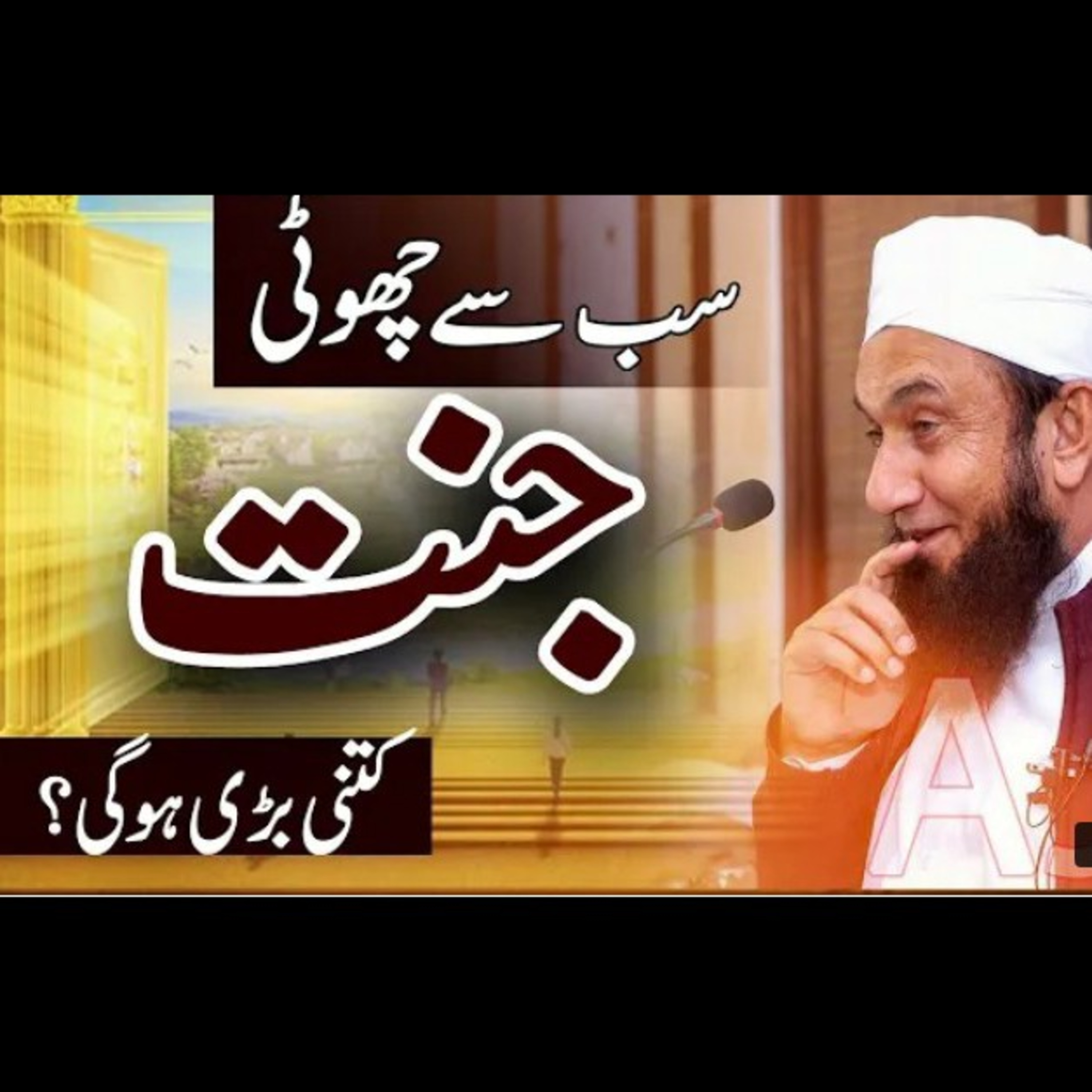 The smallest Paradise? Latest bayan by Maulana Tariq Jameel. episode artwork