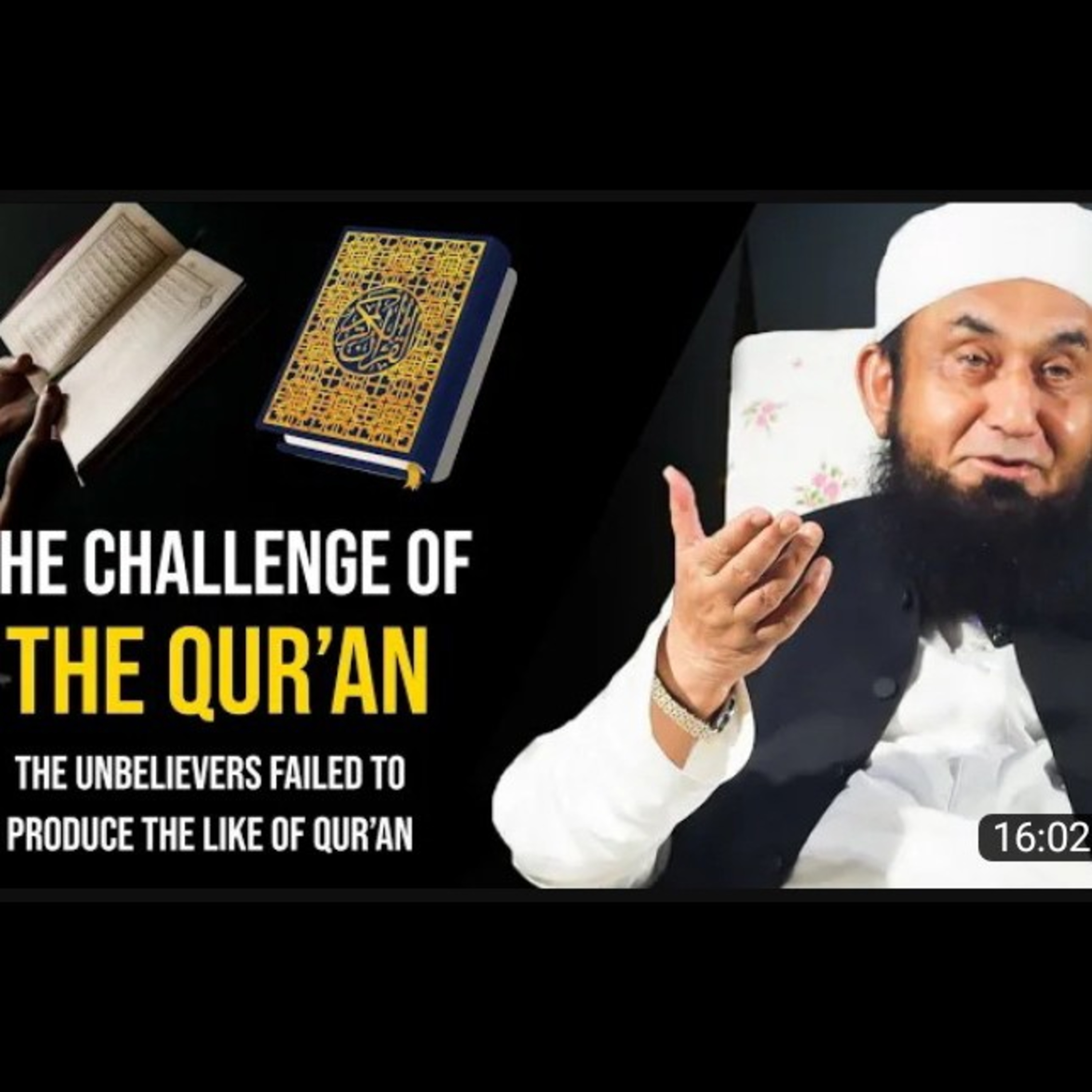 The challenge of the Qur'an. Latest beyan by Maulana Tariq Jameel . episode artwork