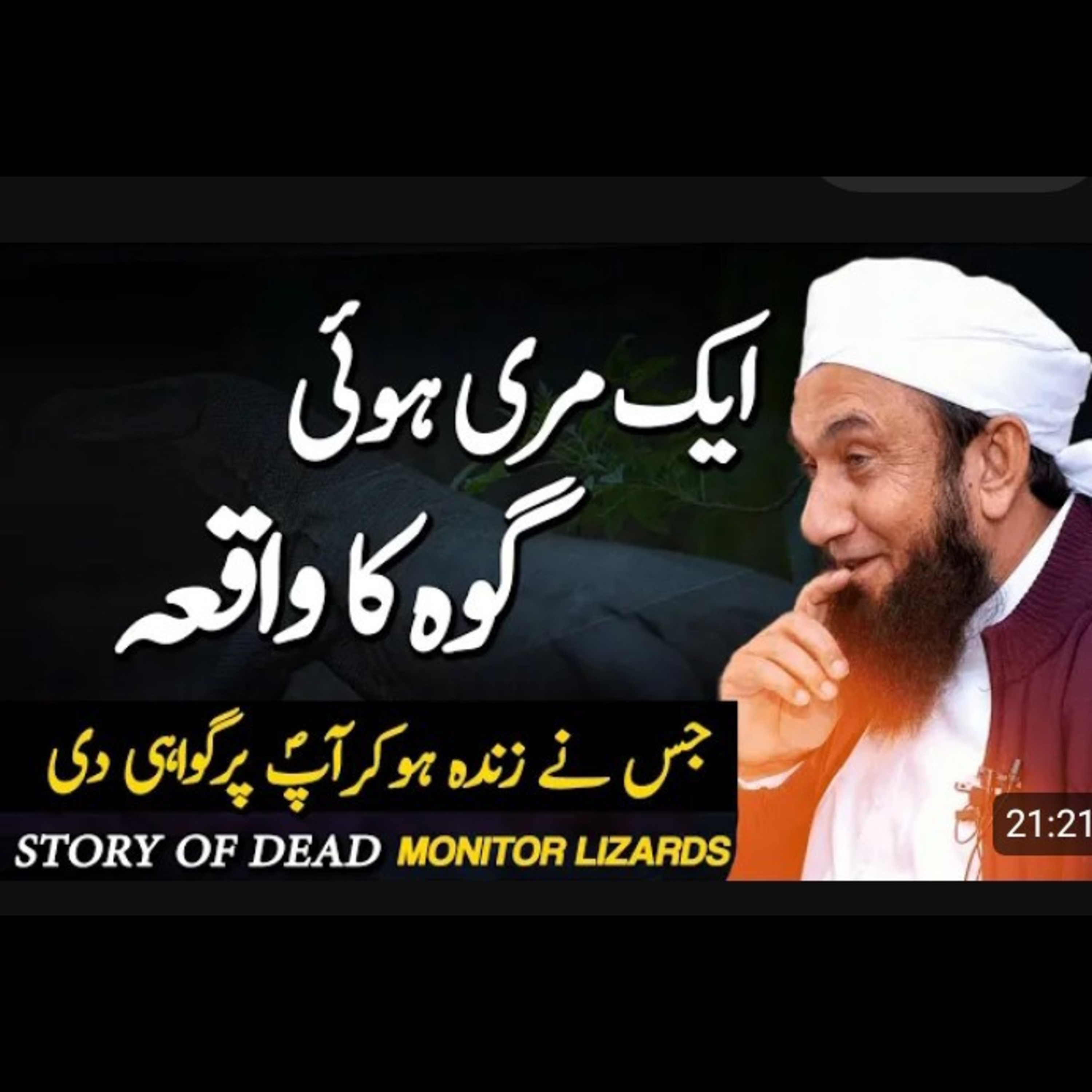 Story of dead Monitor Lizard. Latest beyan by Maulana Tariq Jameel. episode artwork