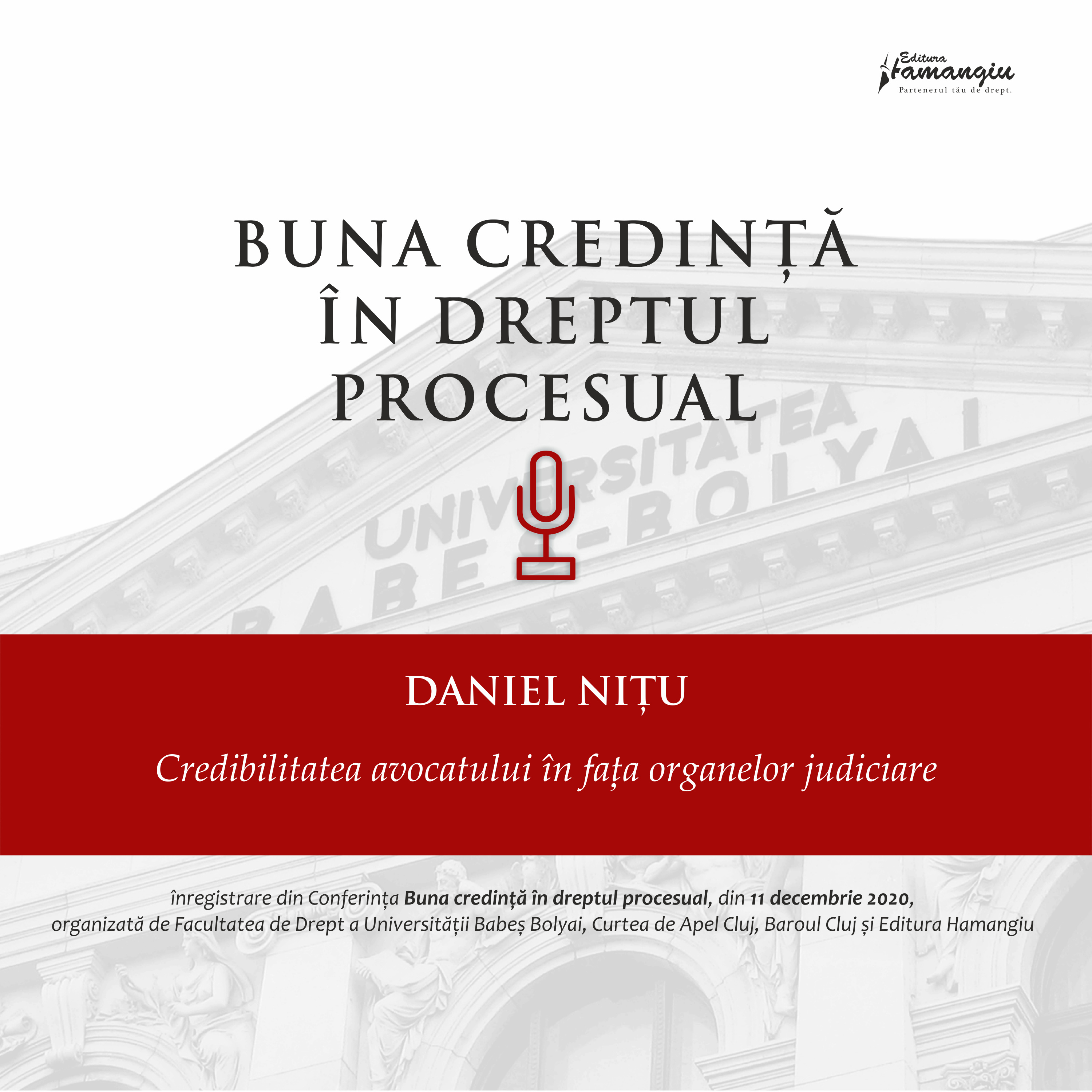 BUNA CREDINȚĂ ÎN DREPTUL PROCESUAL