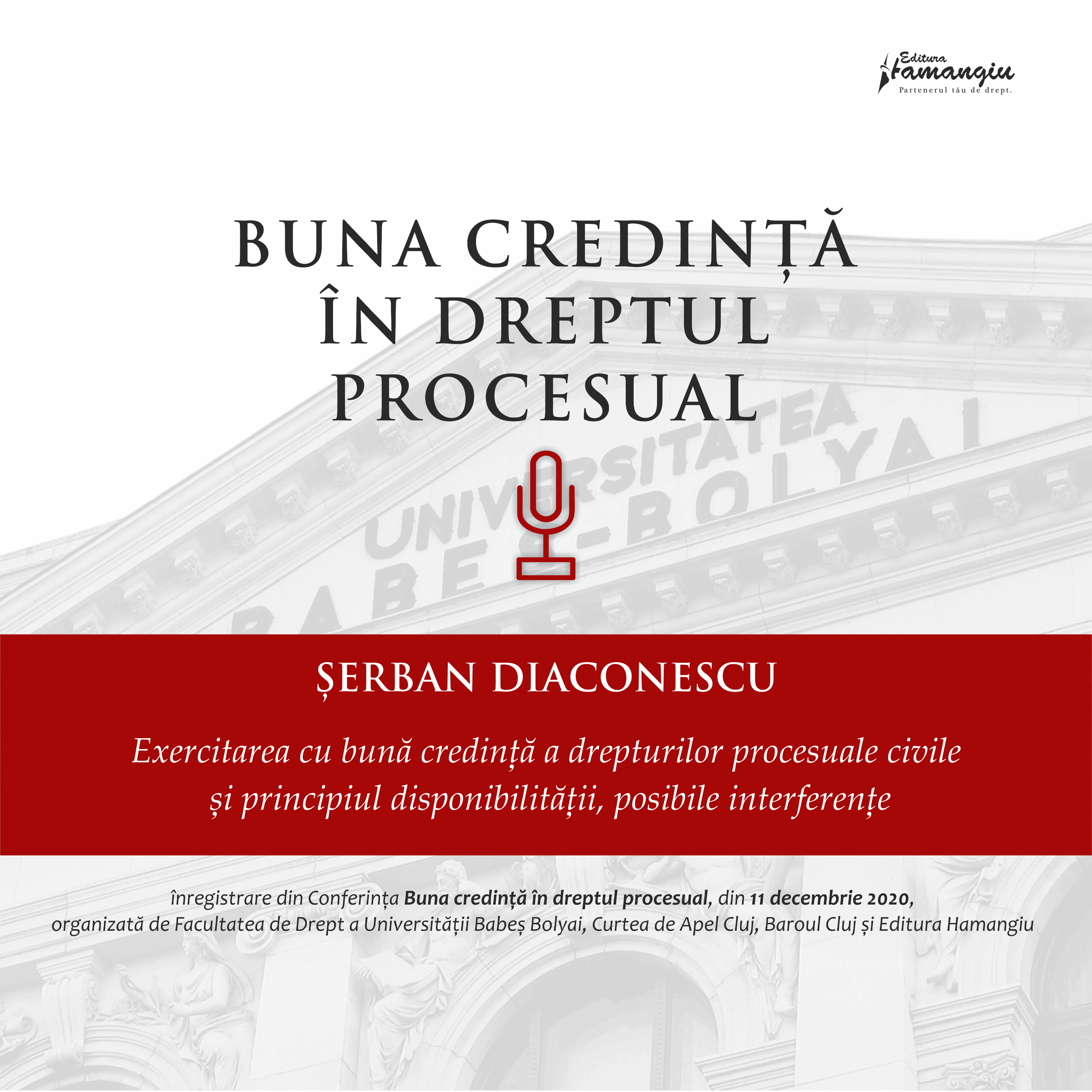 BUNA CREDINȚĂ ÎN DREPTUL PROCESUAL