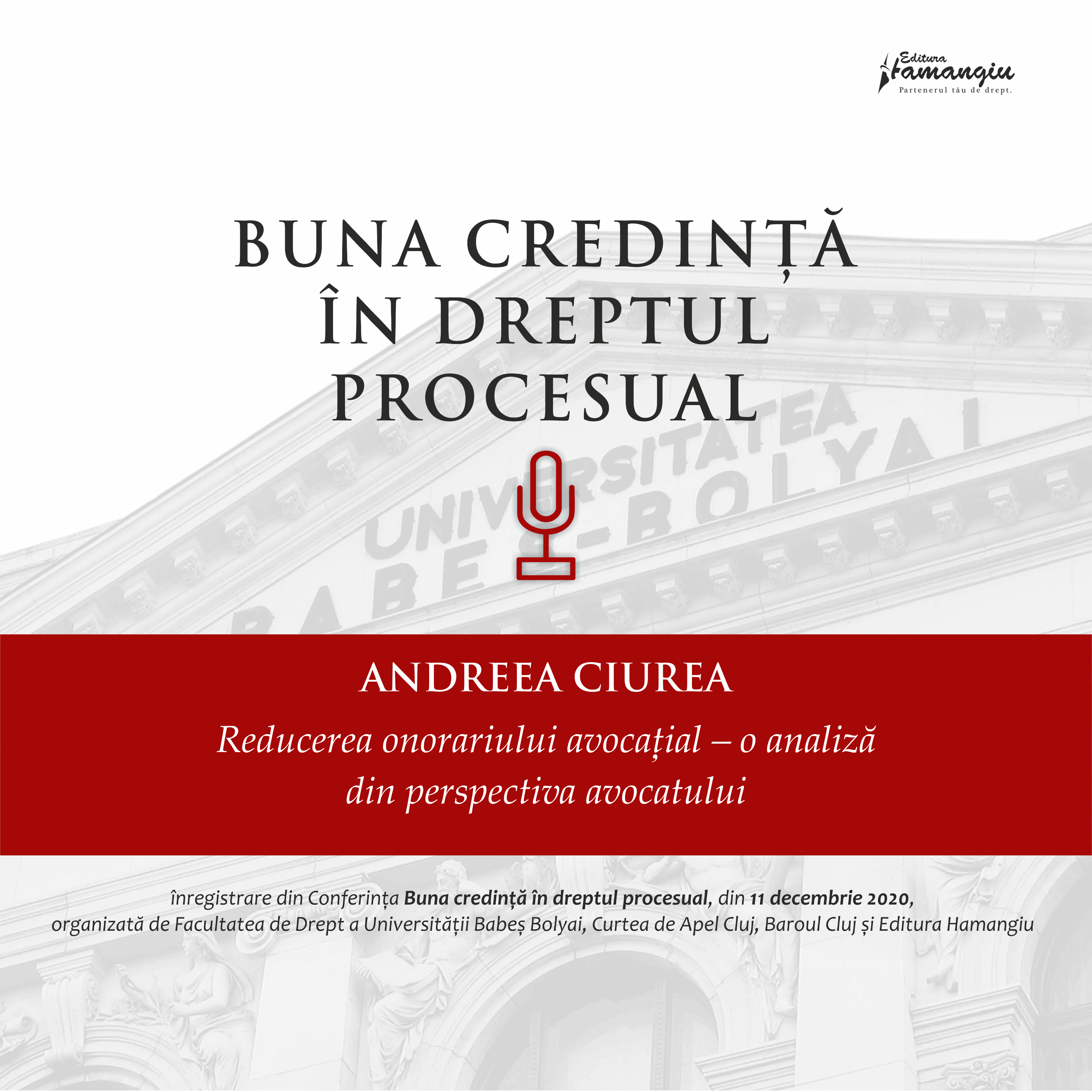 BUNA CREDINȚĂ ÎN DREPTUL PROCESUAL