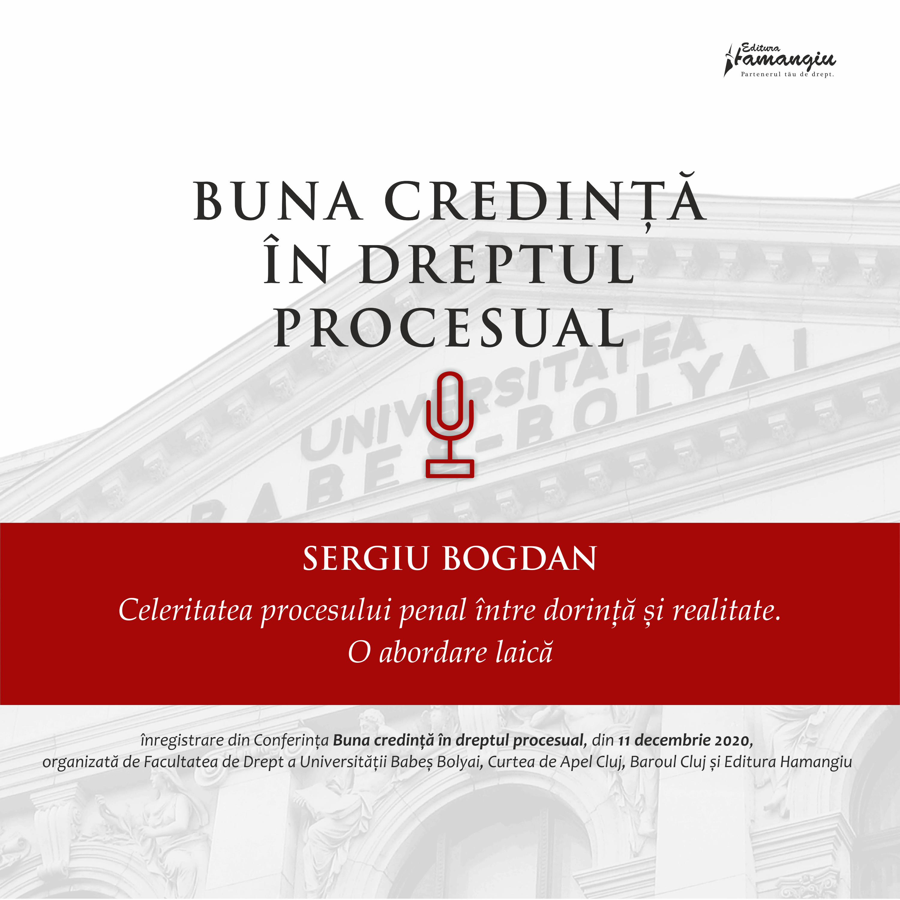 BUNA CREDINȚĂ ÎN DREPTUL PROCESUAL