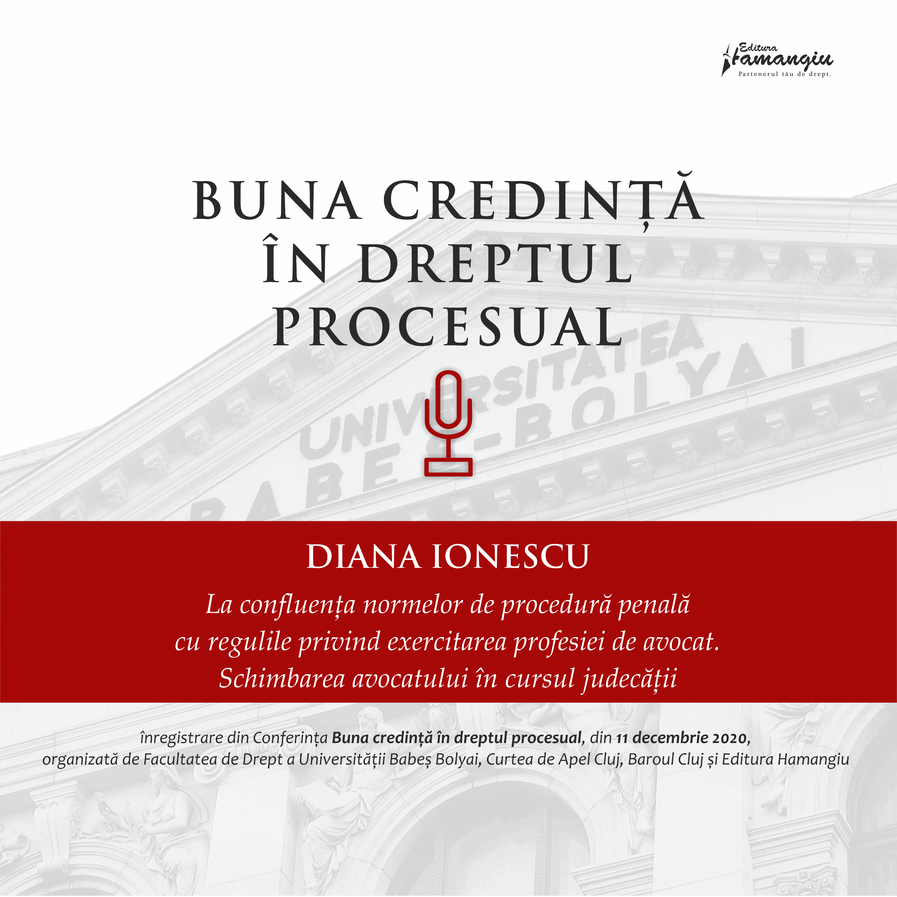 BUNA CREDINȚĂ ÎN DREPTUL PROCESUAL