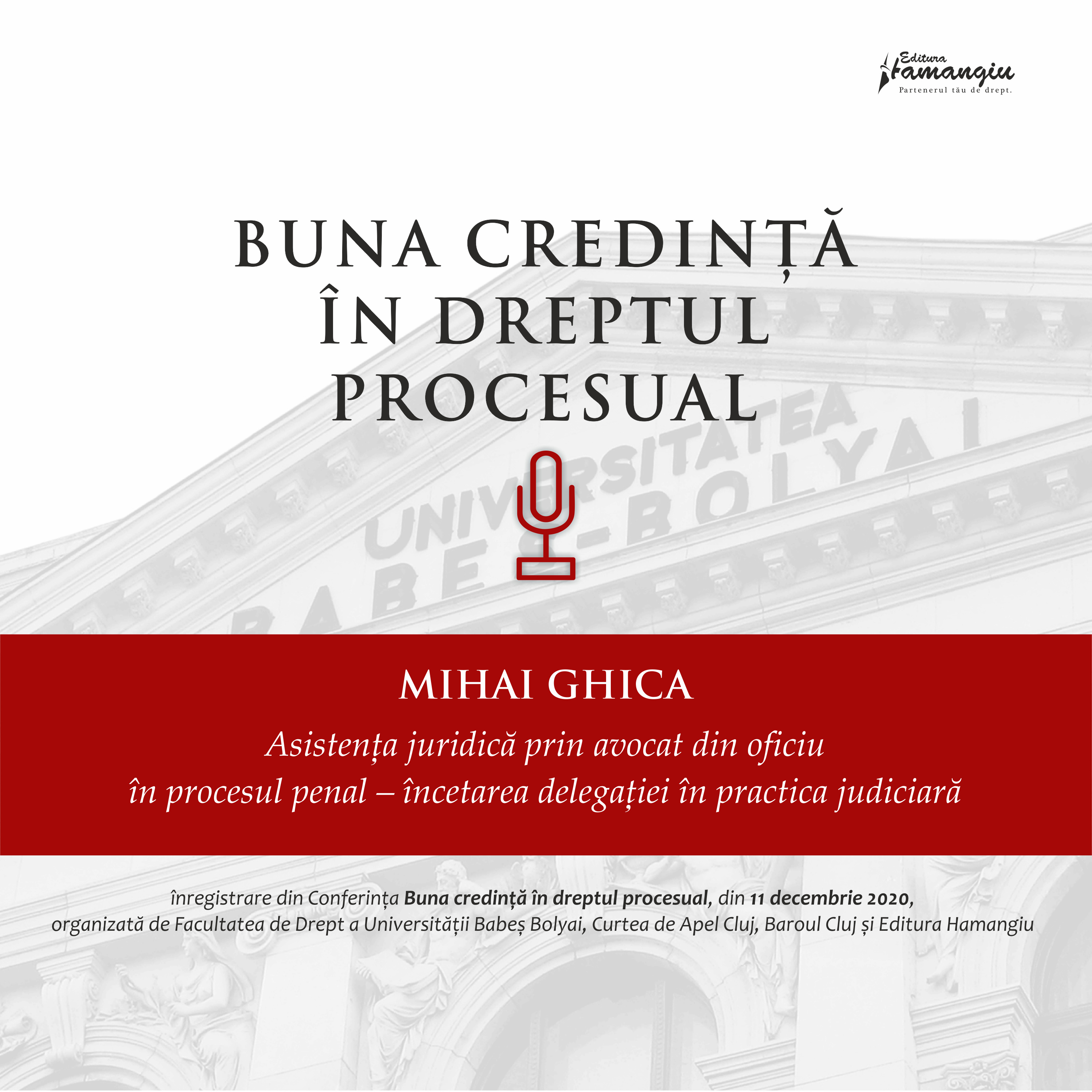 BUNA CREDINȚĂ ÎN DREPTUL PROCESUAL