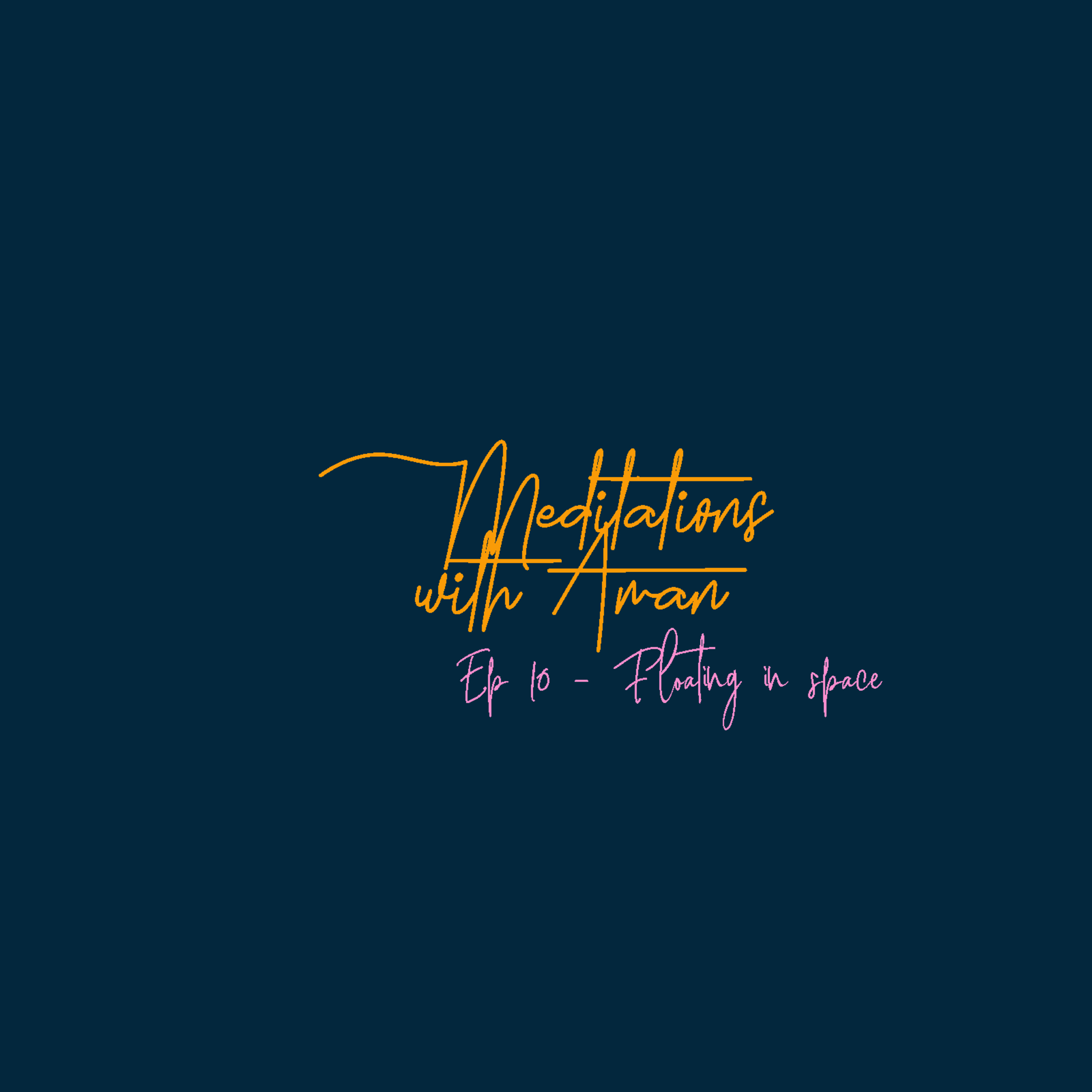 Floating in space episode artwork