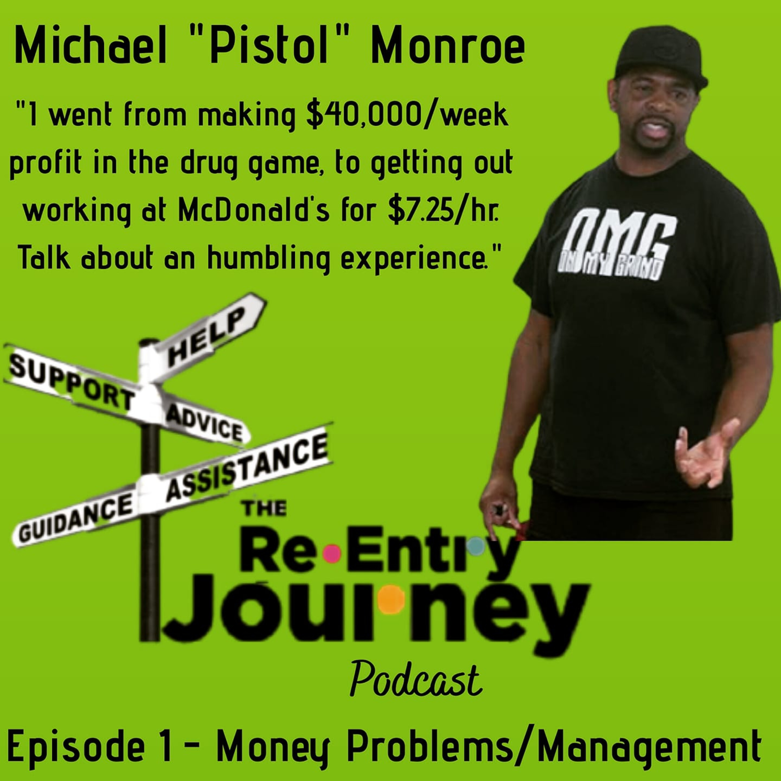 The Re-Entry Journey: Episode 1 - Michael Monroe(Stay down til you come up)