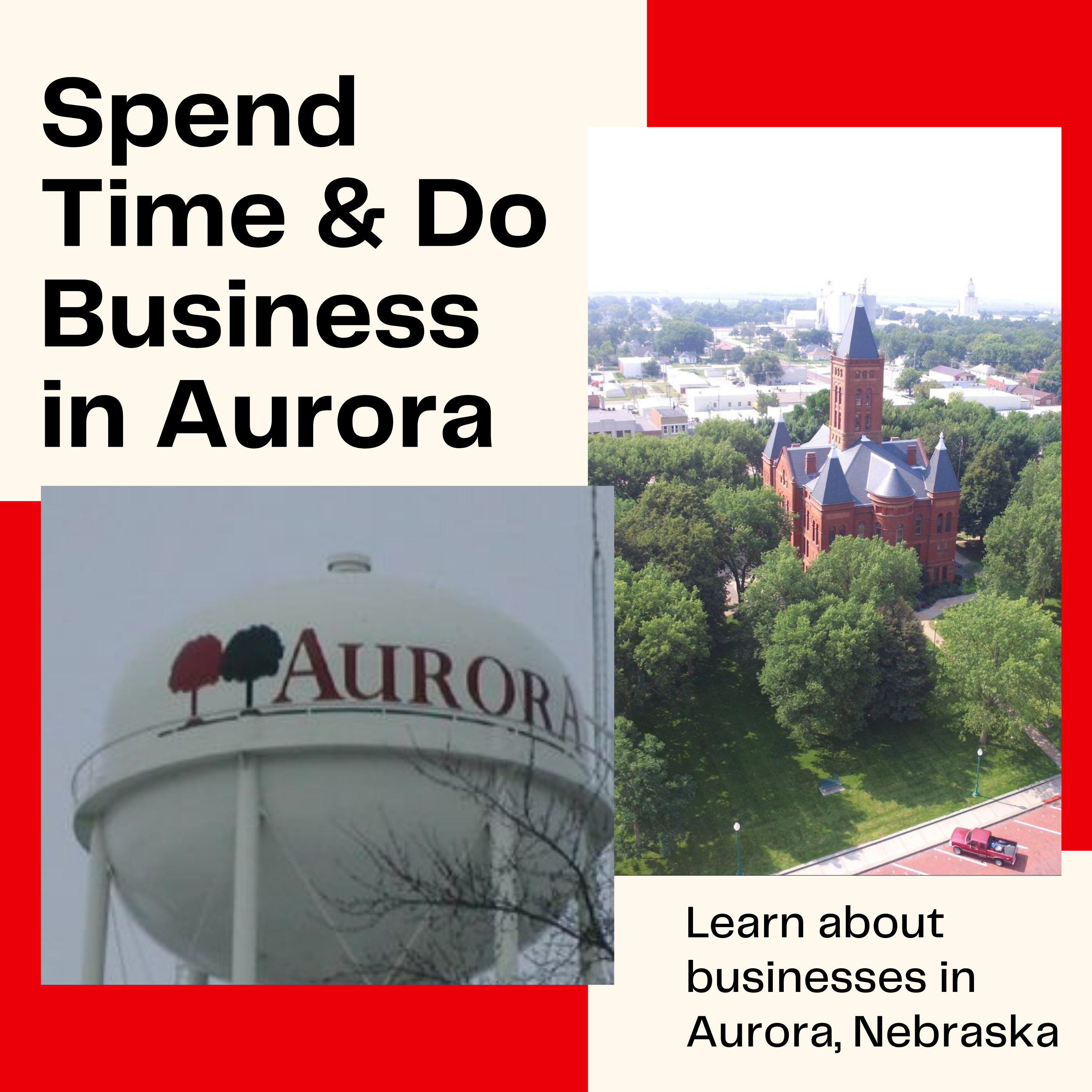 Spend Time & Do Business in Aurora