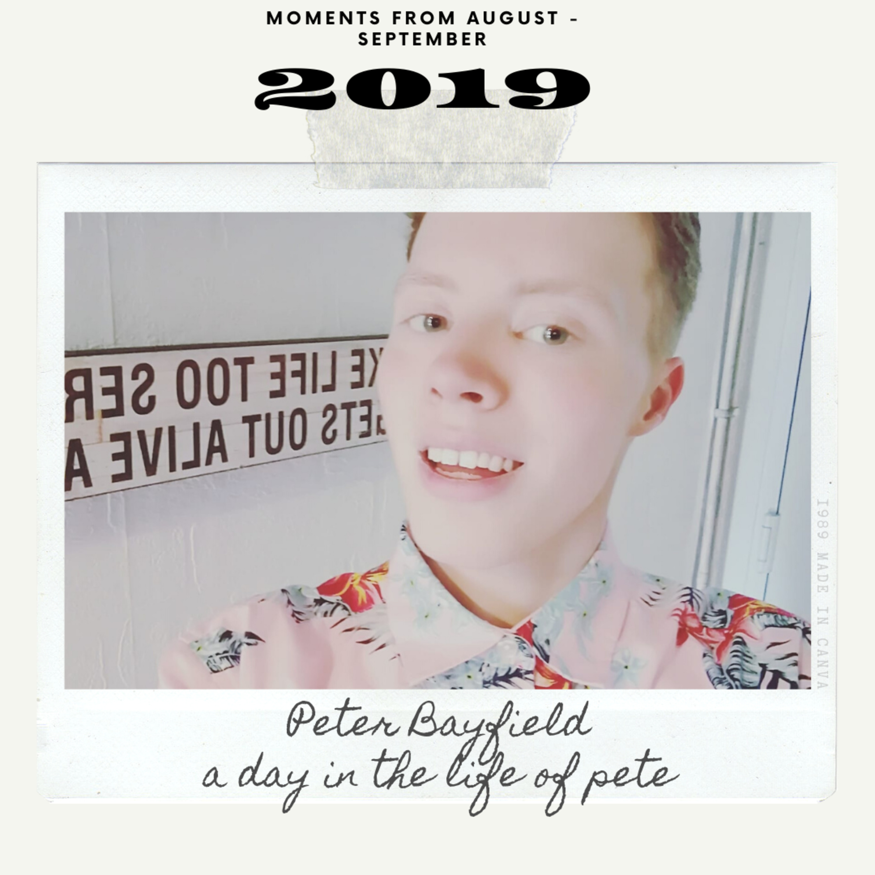 A Day In The Life Of Pete!