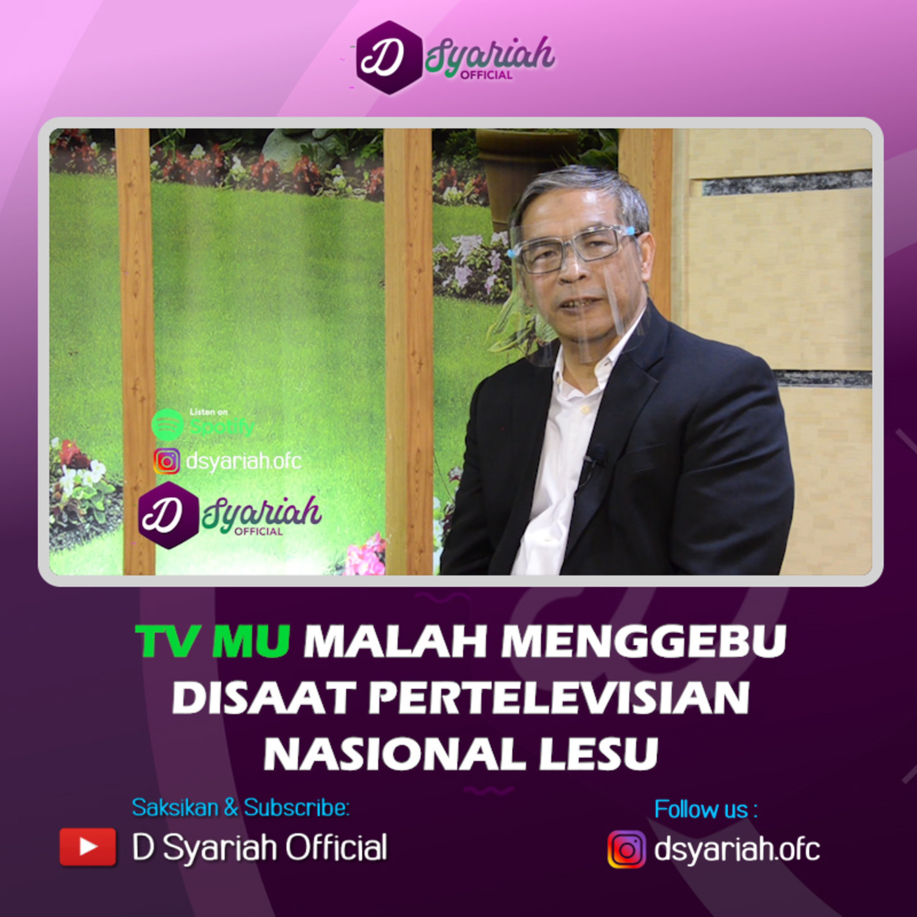 TELEVISI MUHAMMADIYAH (TVMU) MALAH MENGGEBU DISAAT PERTELEVISIAN NASIONAL LESU | Part 1
