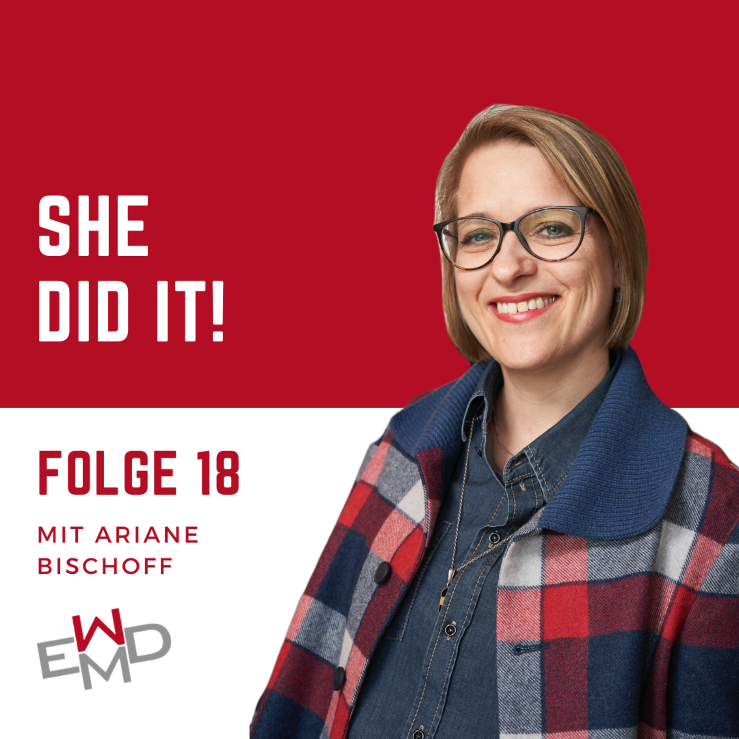 She did it
