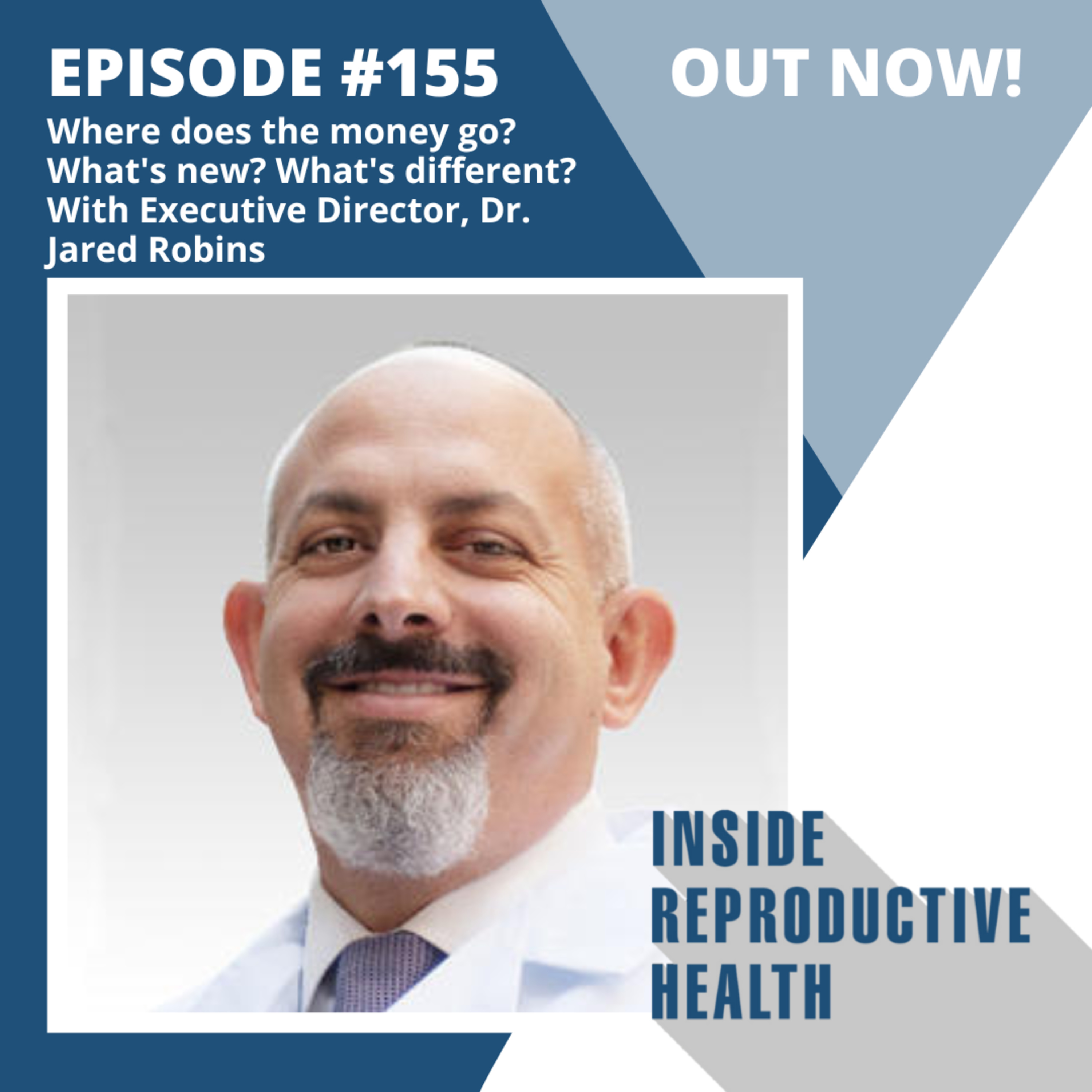 EP. 155 Where does the money go? What's new? What's different? With Executive Director, Dr. Jared Robins episode artwork