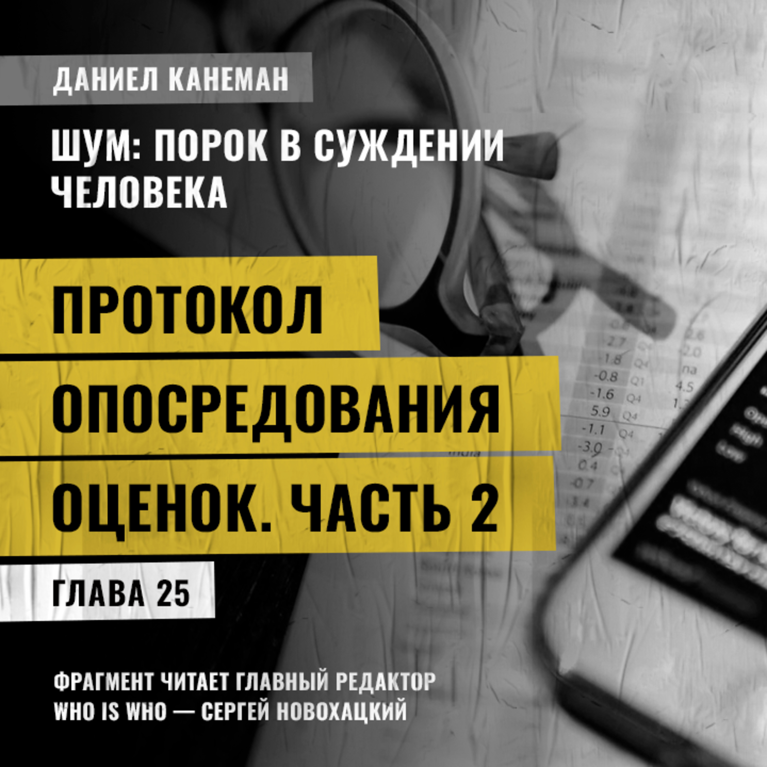 Протокол опосредования оценок. Часть 2. Даниэль Канеман [Шум: изъян в человеческом суждении]