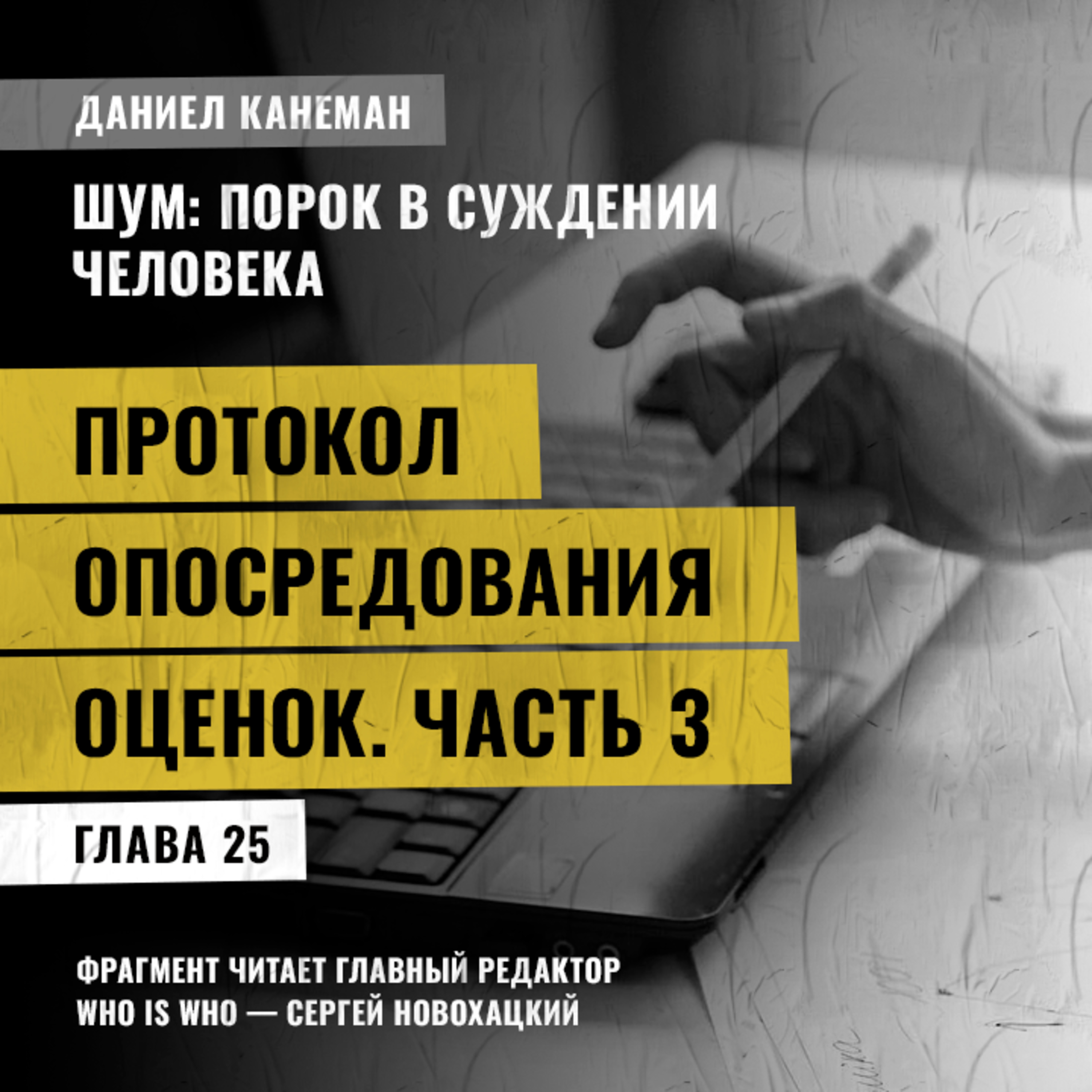 Протокол опосредования оценок. Часть 3. Даниэль Канеман [Шум: изъян в человеческом суждении]