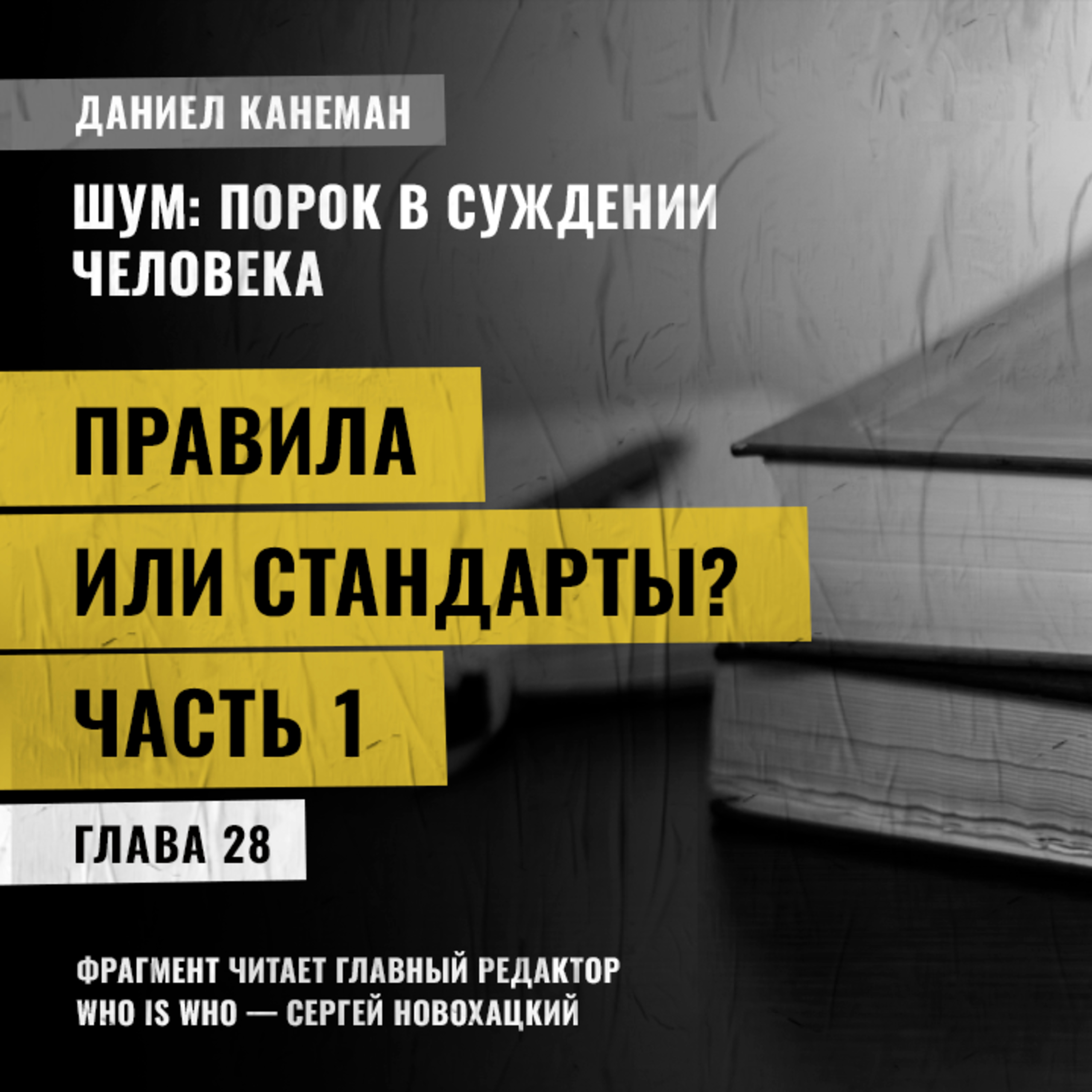 Правила или стандарты? Часть 1. Даниэль Канеман "Шум: изъян в человеческом суждении"