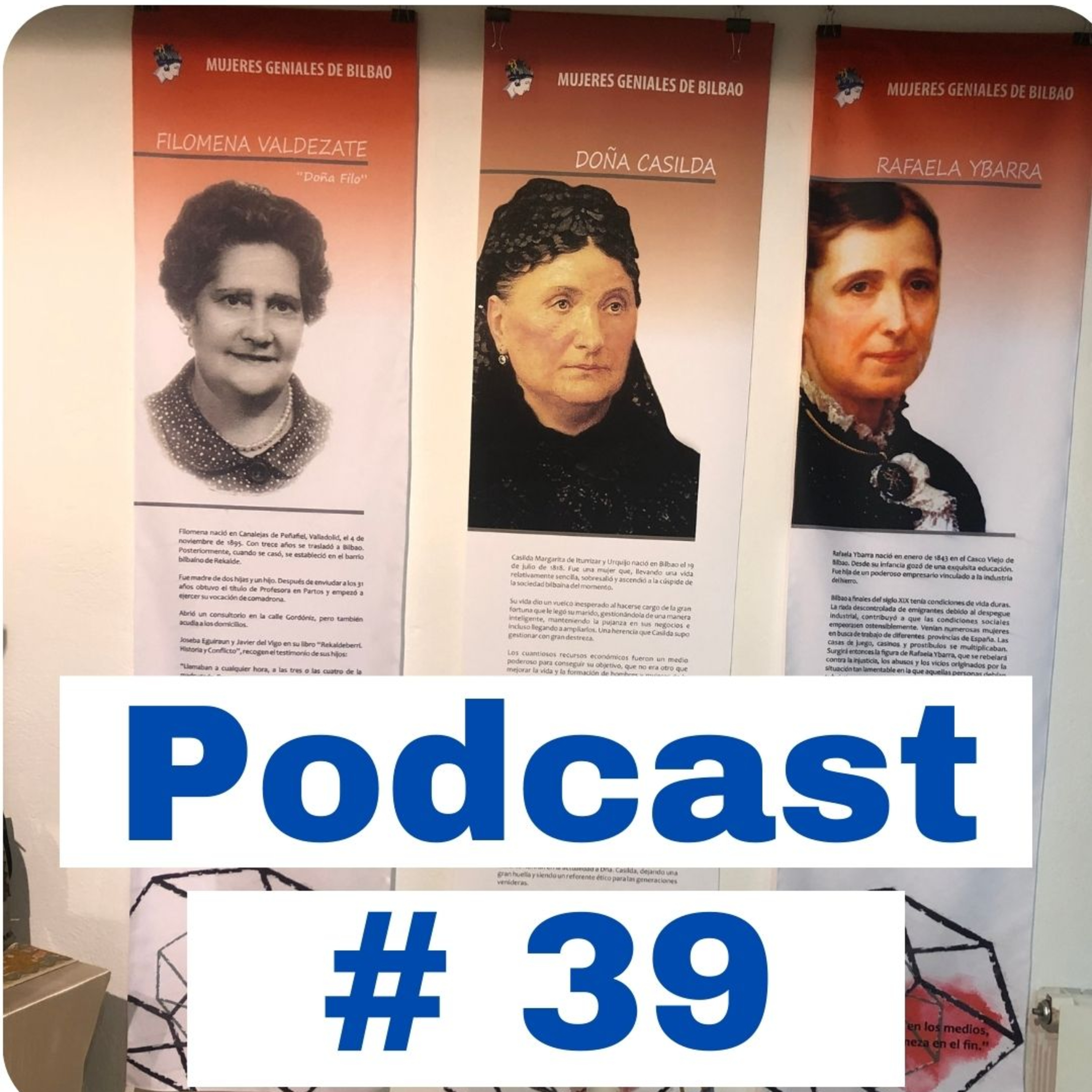 #39 | MUJERES GENIALES DE BILBAO | PAIDEIA episode artwork
