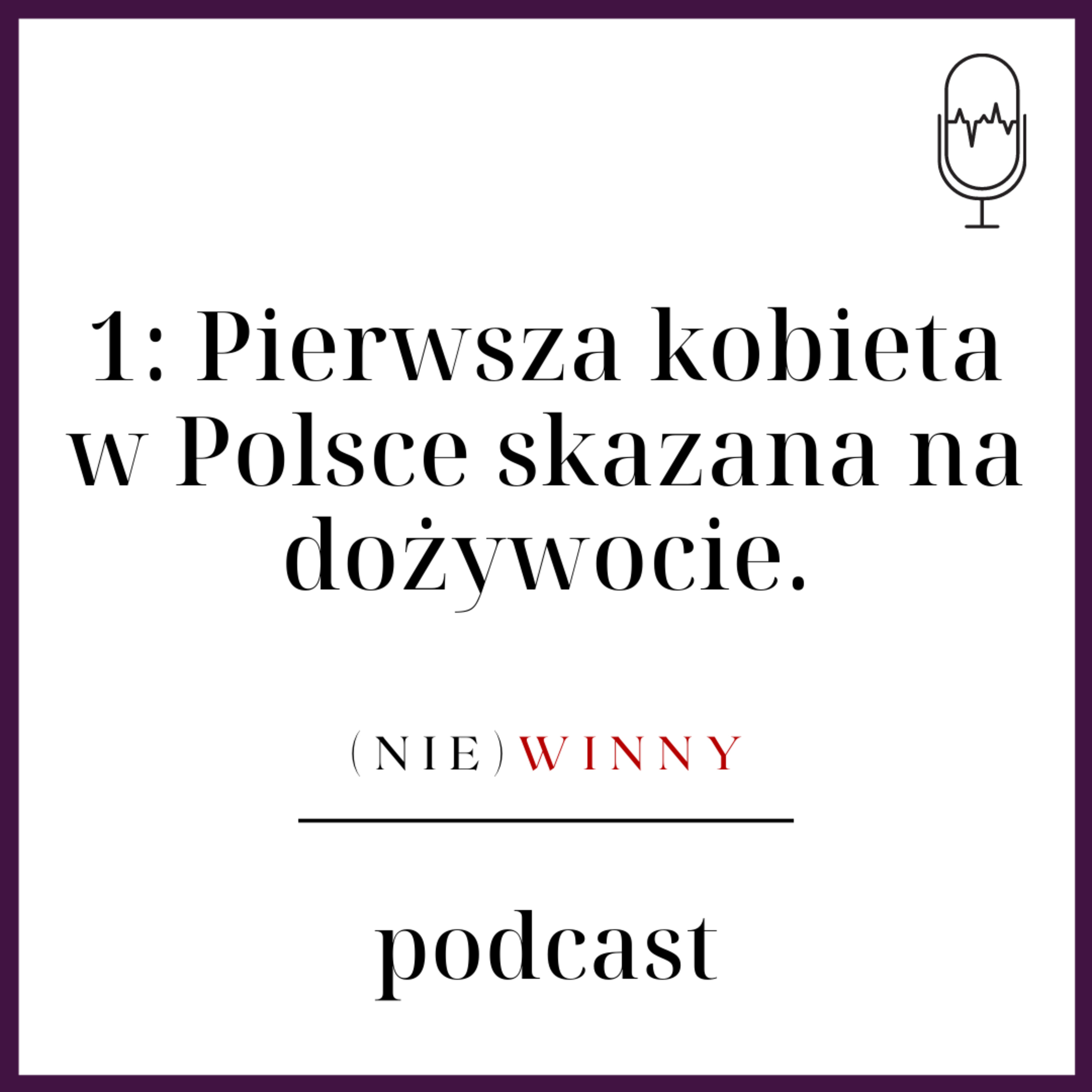 (nie)winny podcast