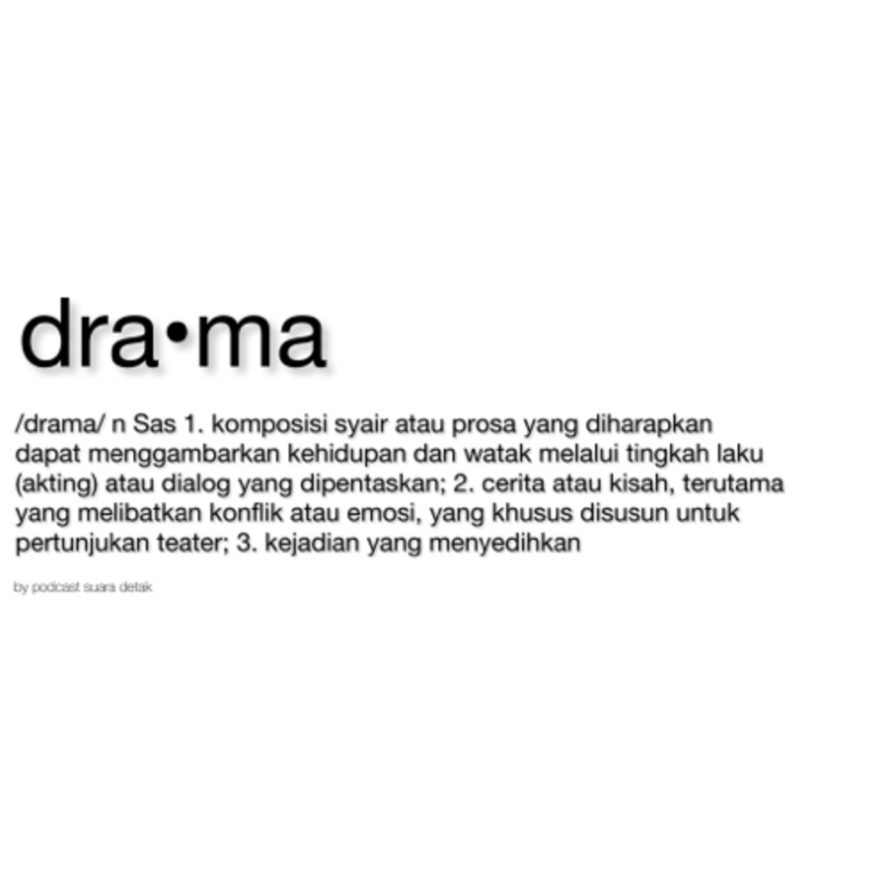 Drama episode artwork