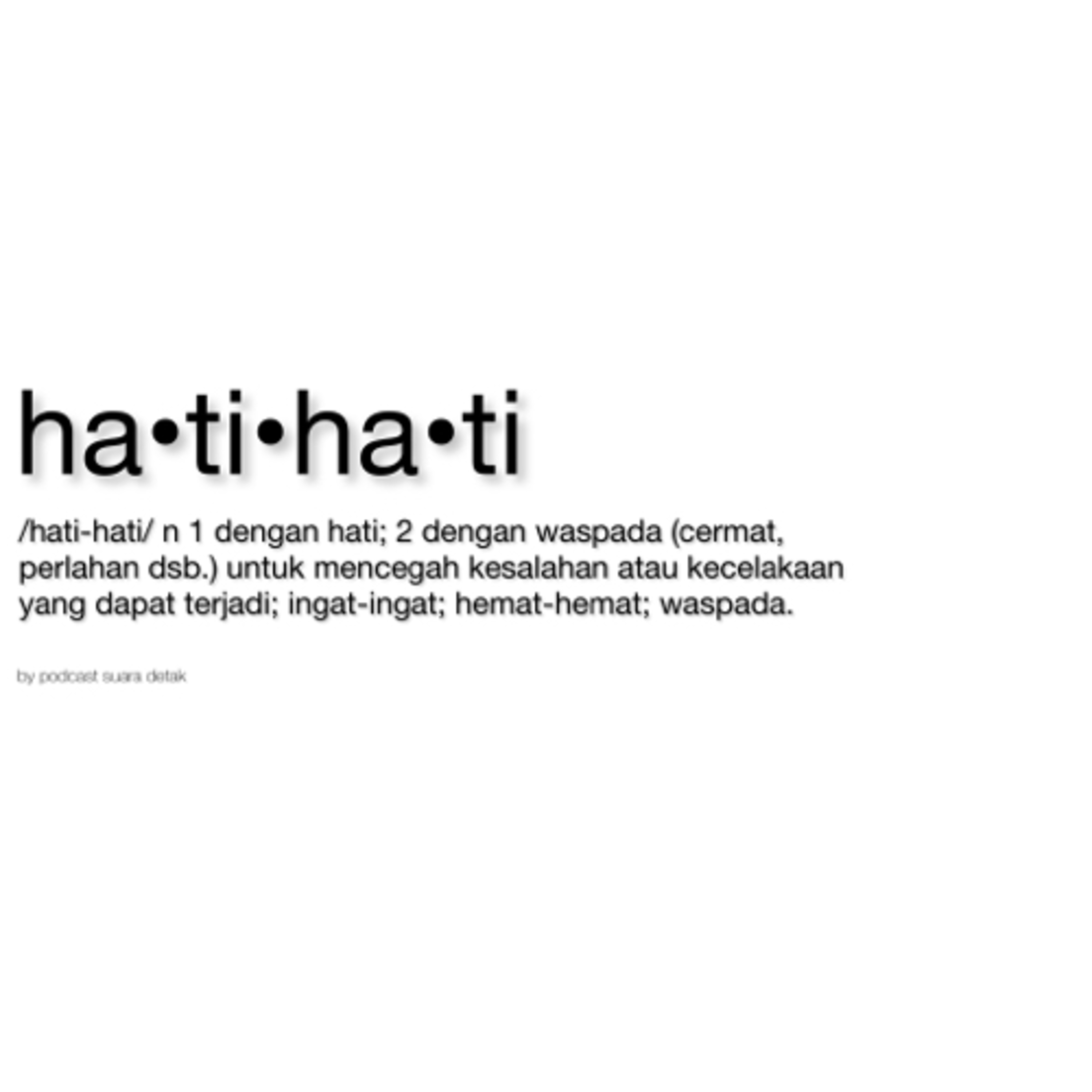 Hati-hati episode artwork