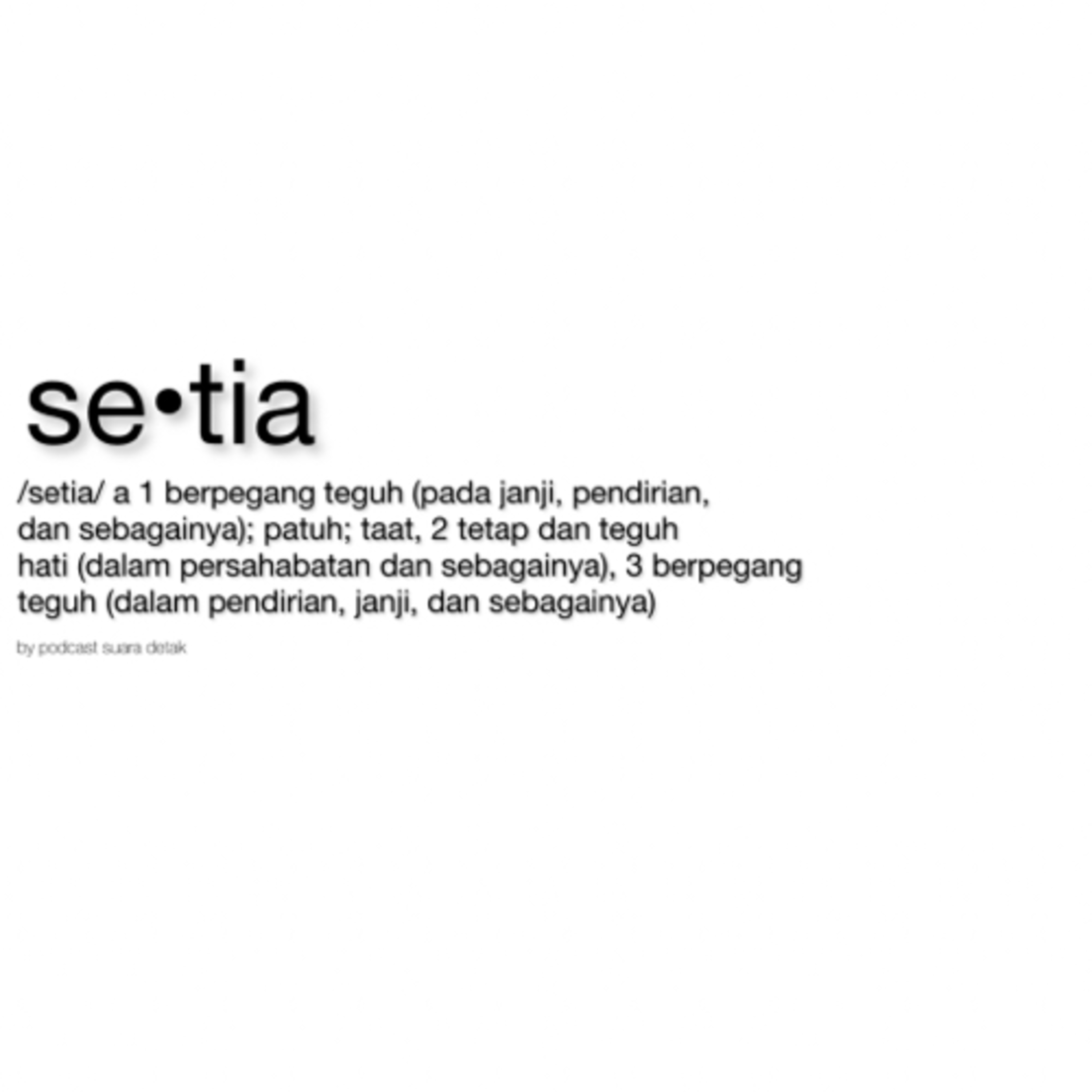 Setia episode artwork