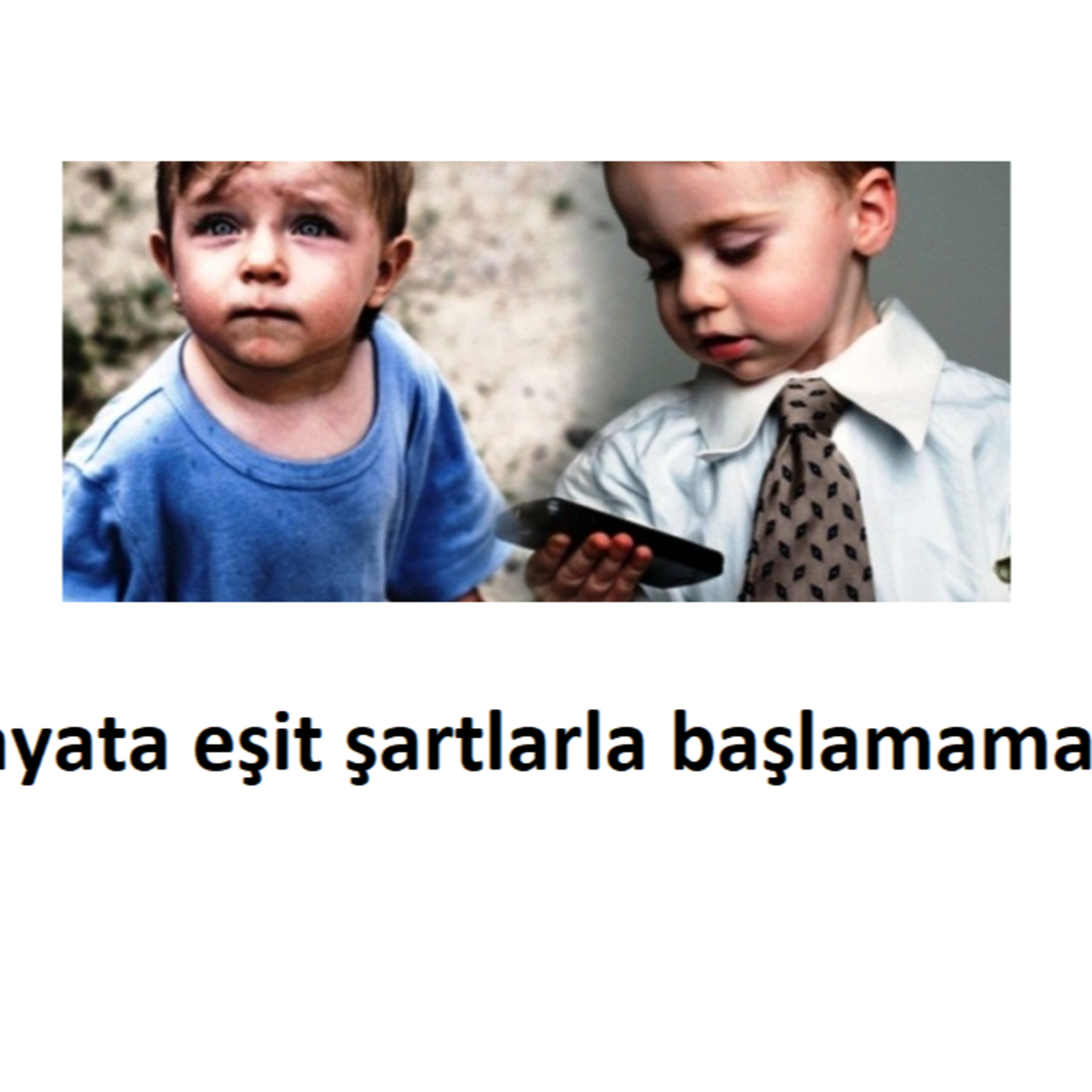 Hayata eşit şartlarla başlamamak episode artwork