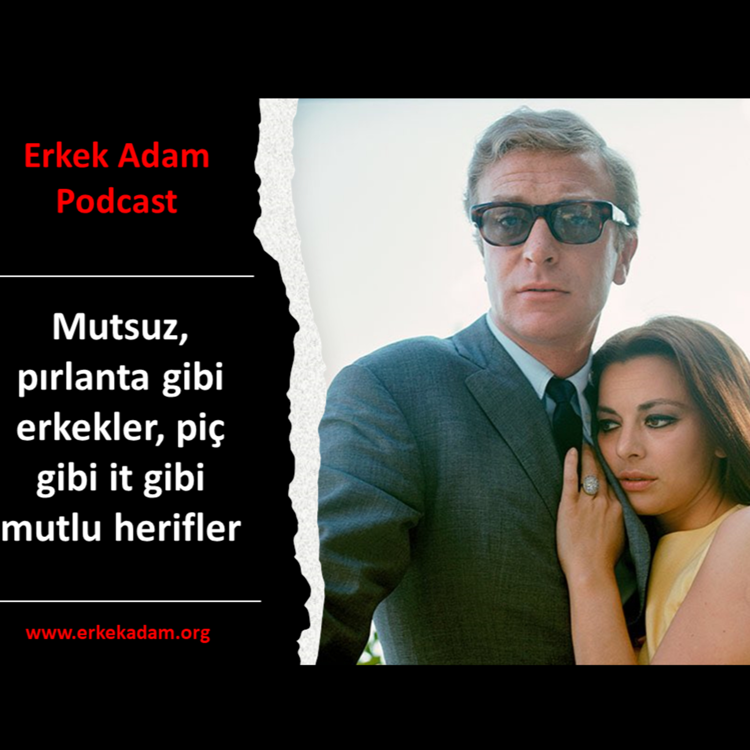 Erkek Adam Türkçe Podcast: Mutsuz, pırlanta gibi erkekler, piç gibi it gibi mutlu herifler episode artwork