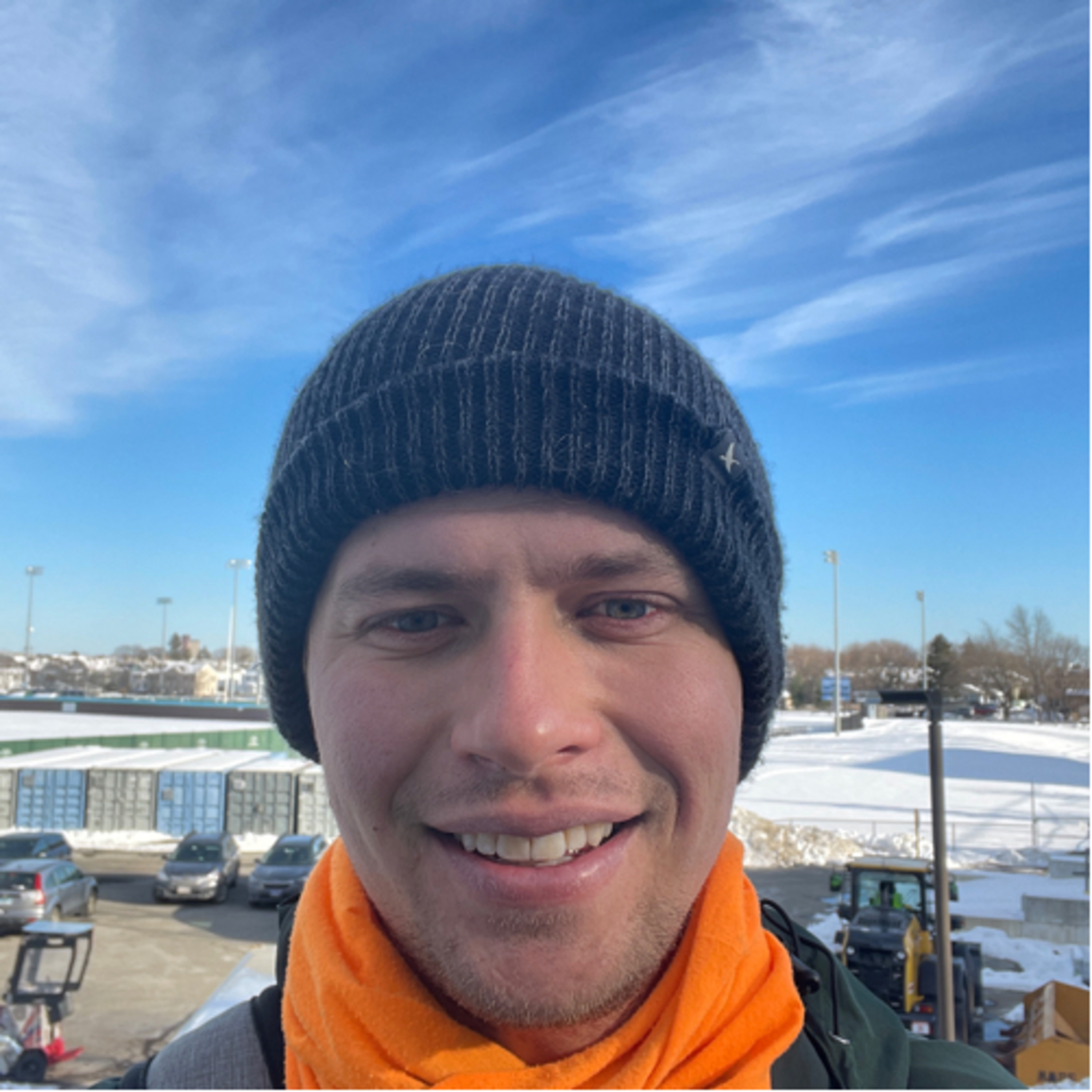 Skiing with dad for the first time episode artwork