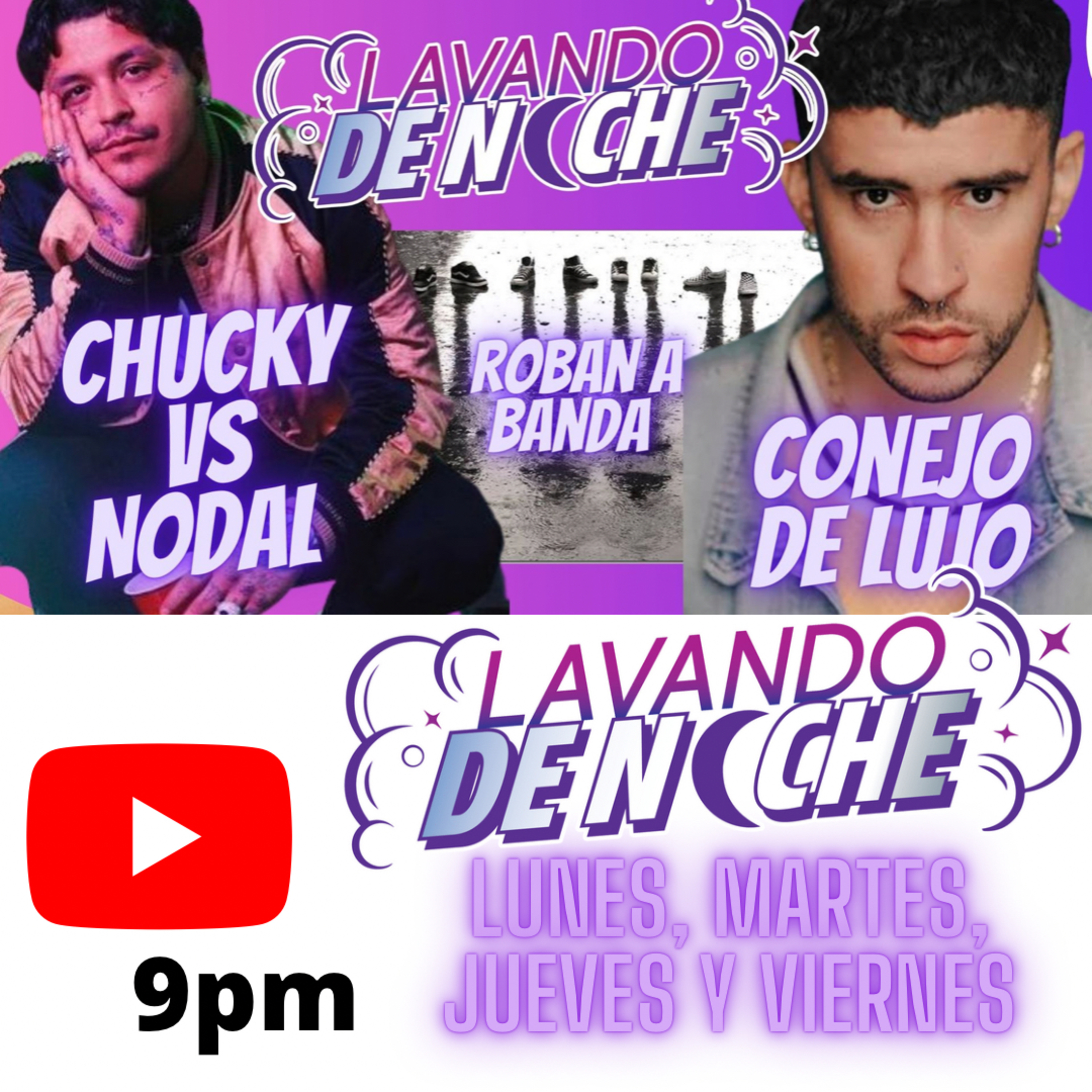 Portada de Lavando de Noche