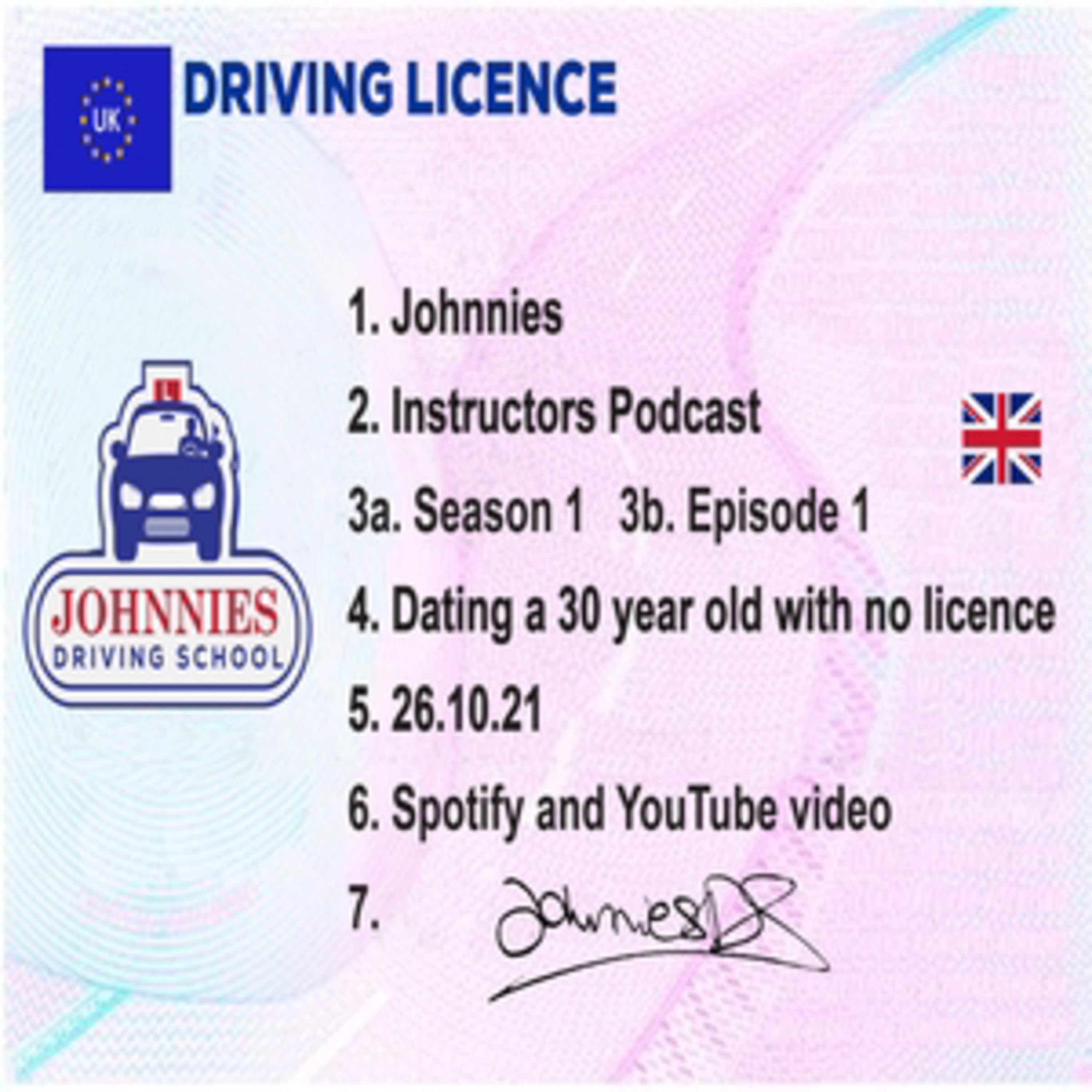 Dating a 30 year old with no driving licence episode artwork