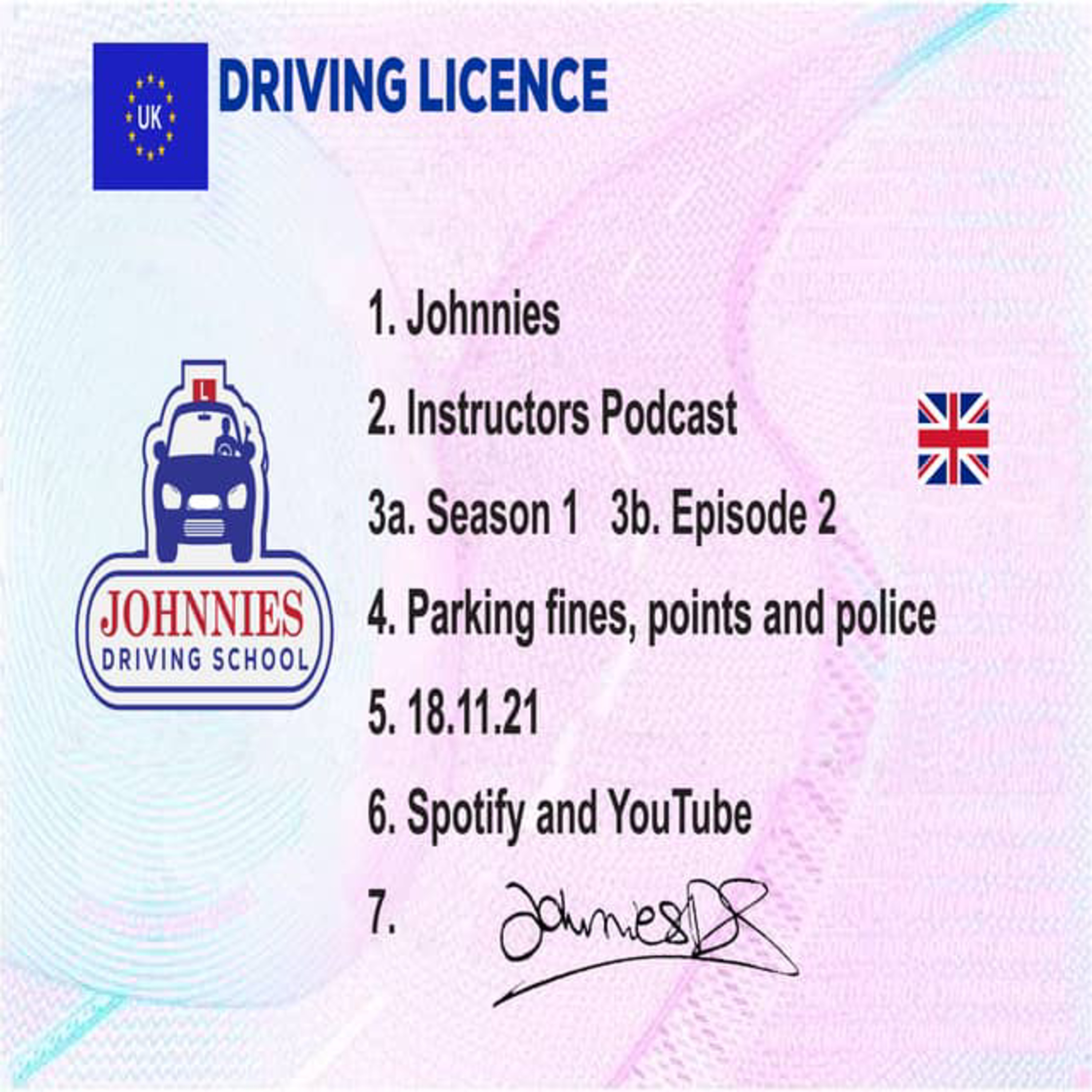 Parking fines, points and police  episode artwork