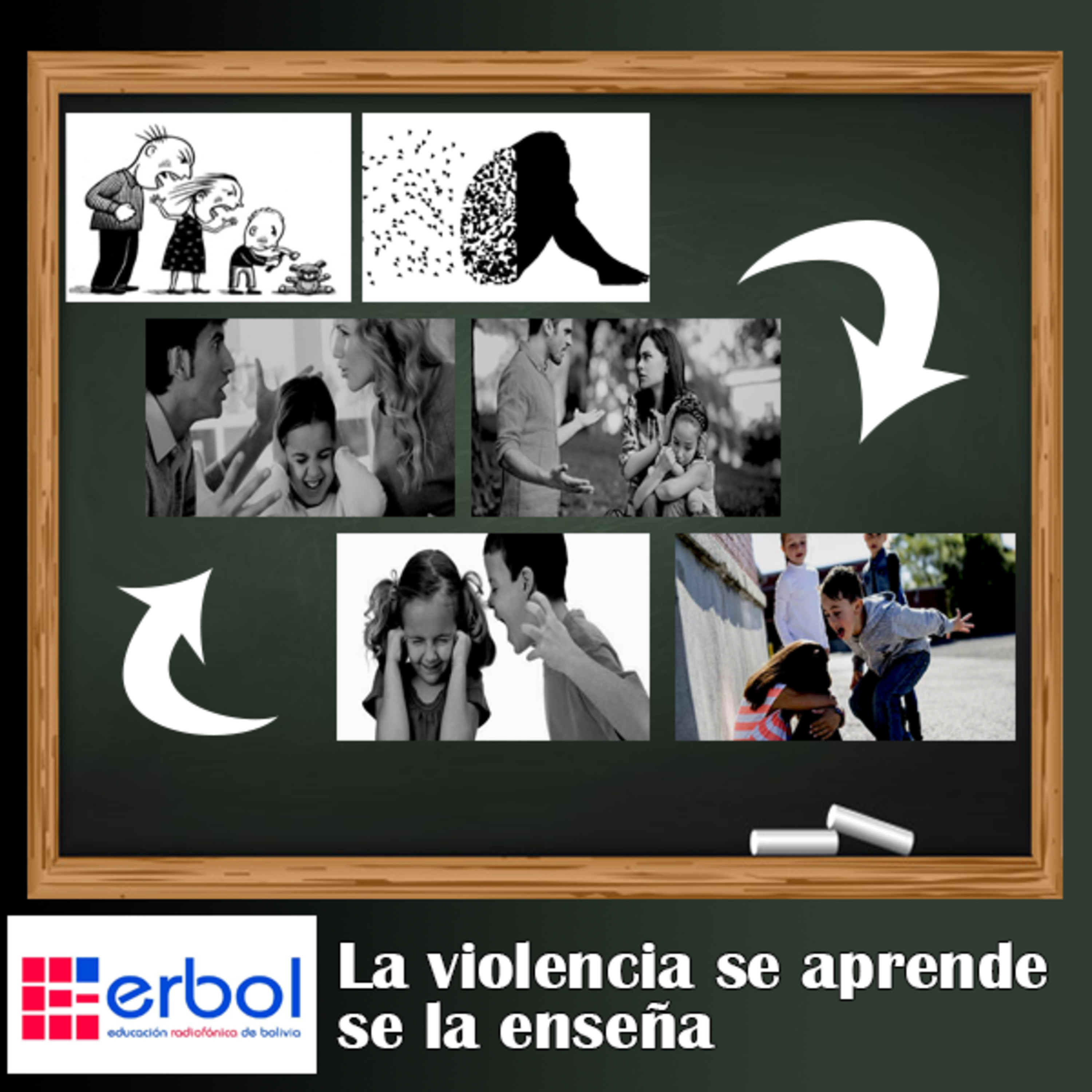 La violencia se aprende se la enseña episode artwork