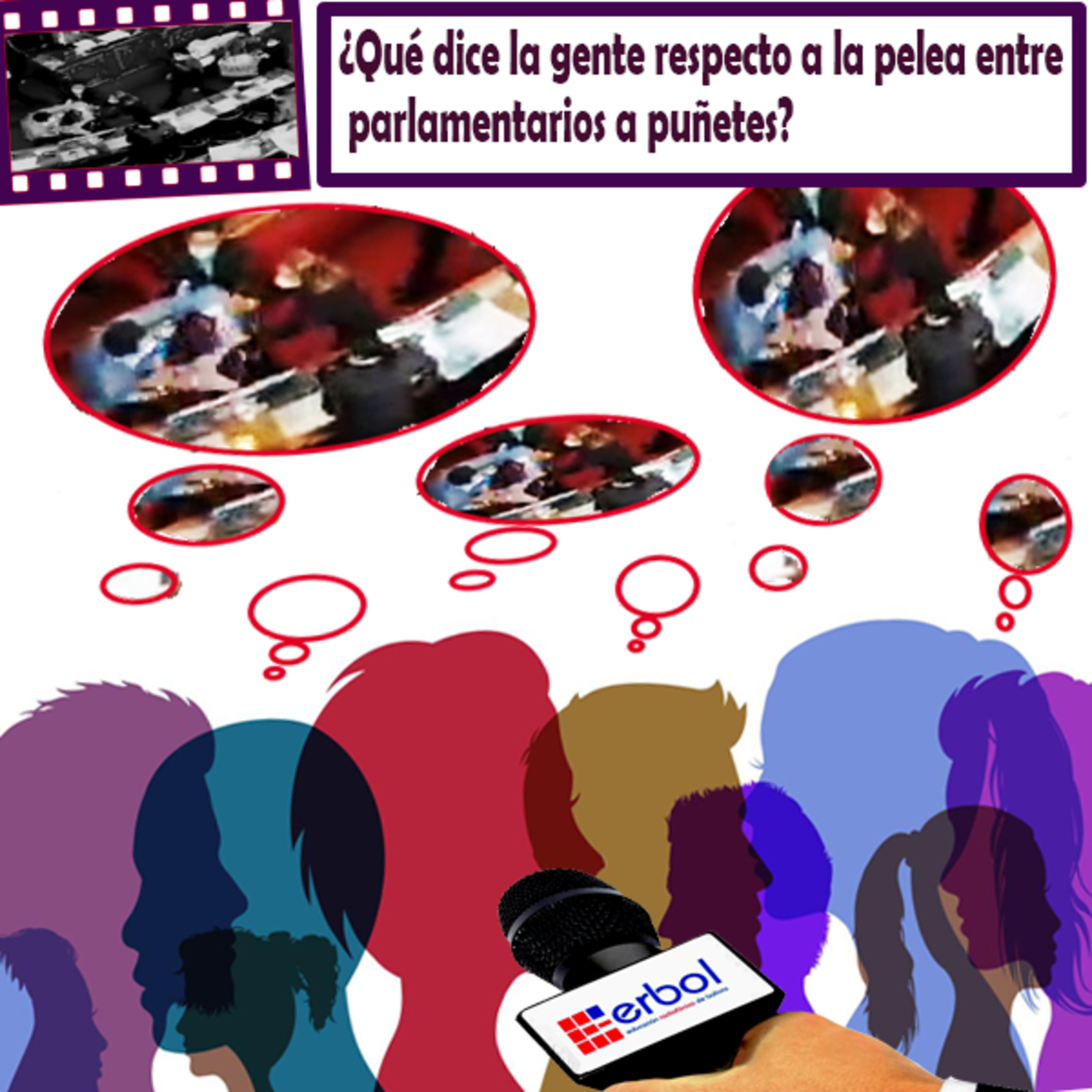 ¿Qué dice la gente respecto a la pelea entre parlamentarios a puñetes? episode artwork