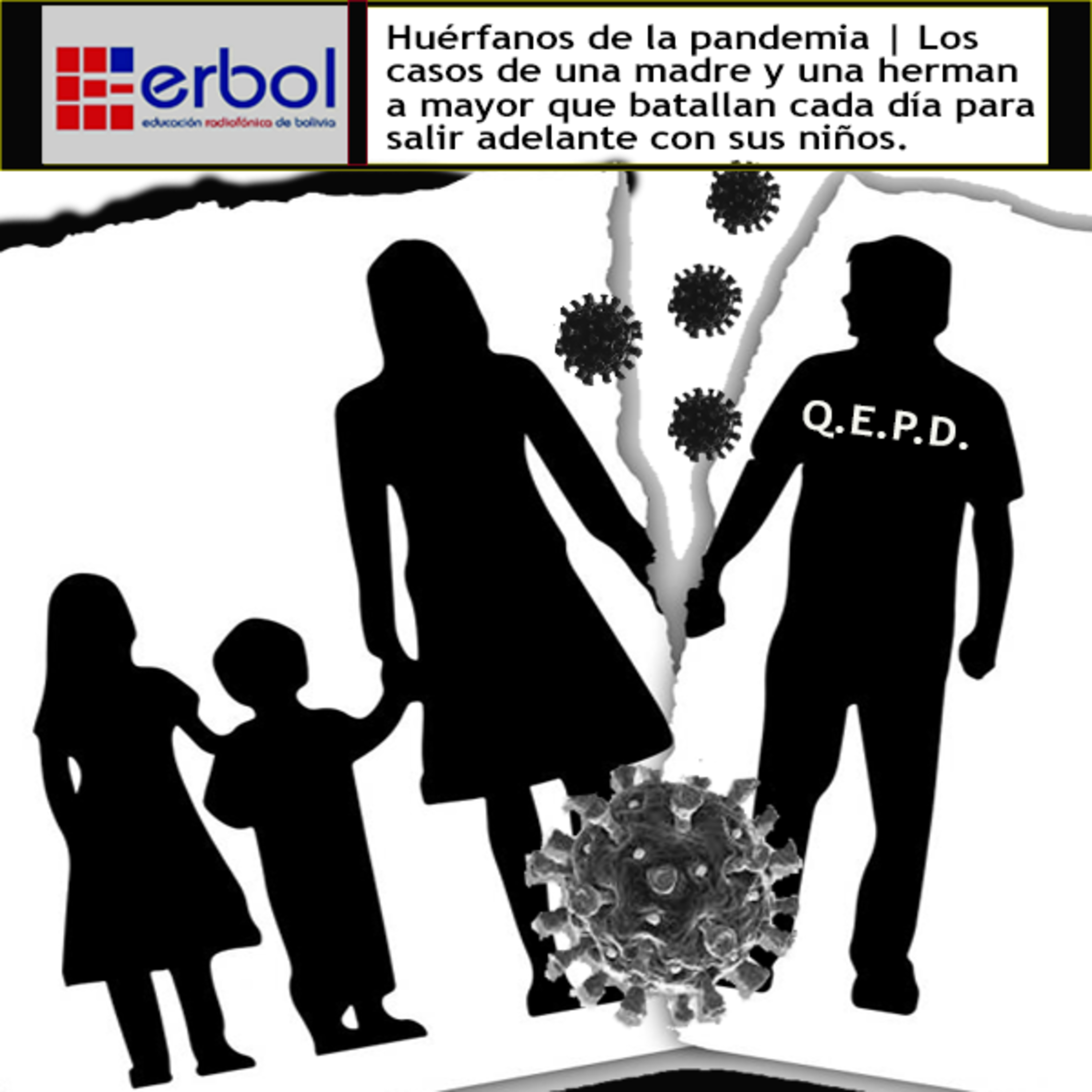Huérfanos de la pandemia | Los casos de una madre y una hermana mayor que batallan cada día para salir adelante con sus niños episode artwork