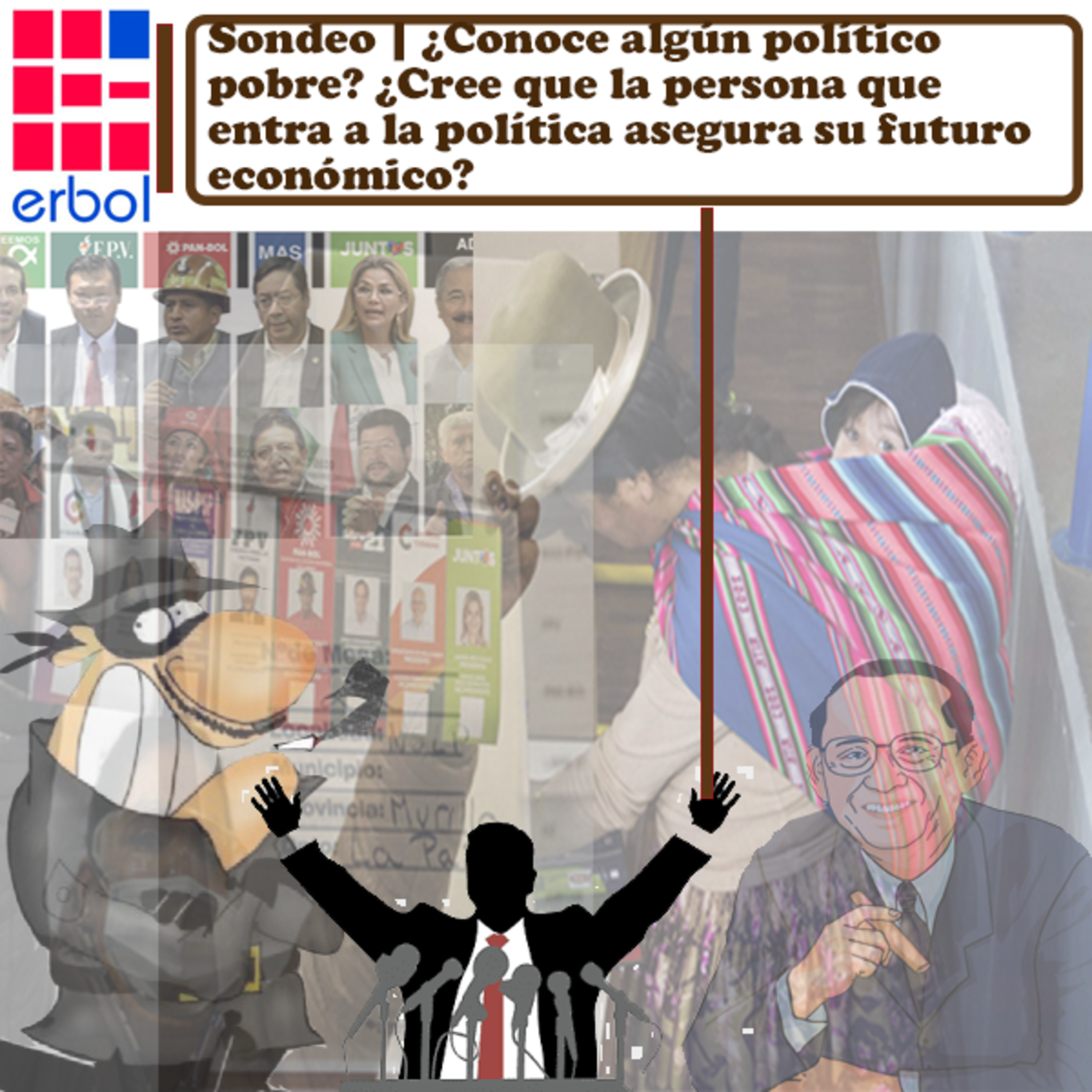 Sondeo | ¿Conoce algún político pobre? ¿Cree que la persona que entra a la política asegura su futuro económico? episode artwork