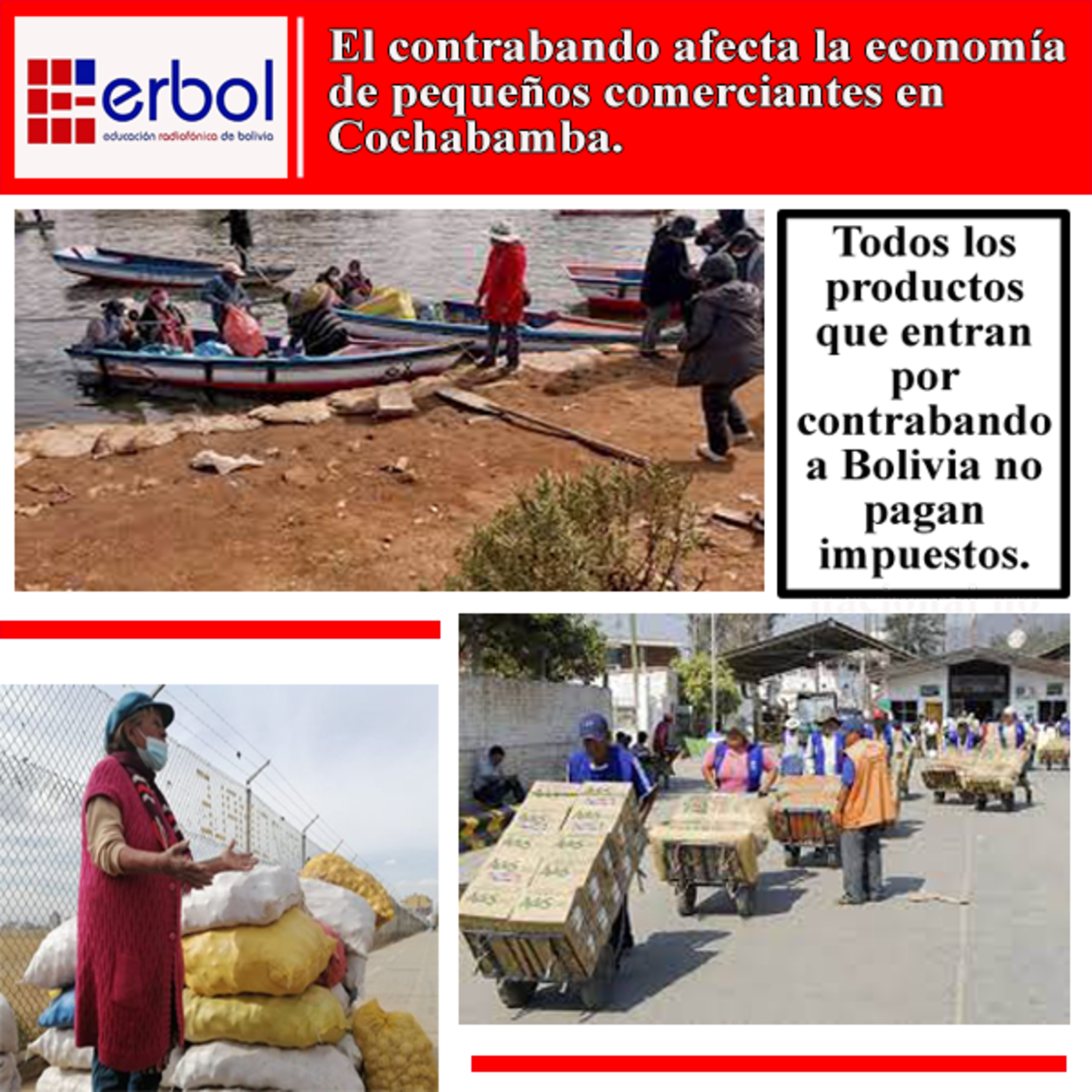 El contrabando afecta la economía de pequeños comerciantes en Cochabamba episode artwork