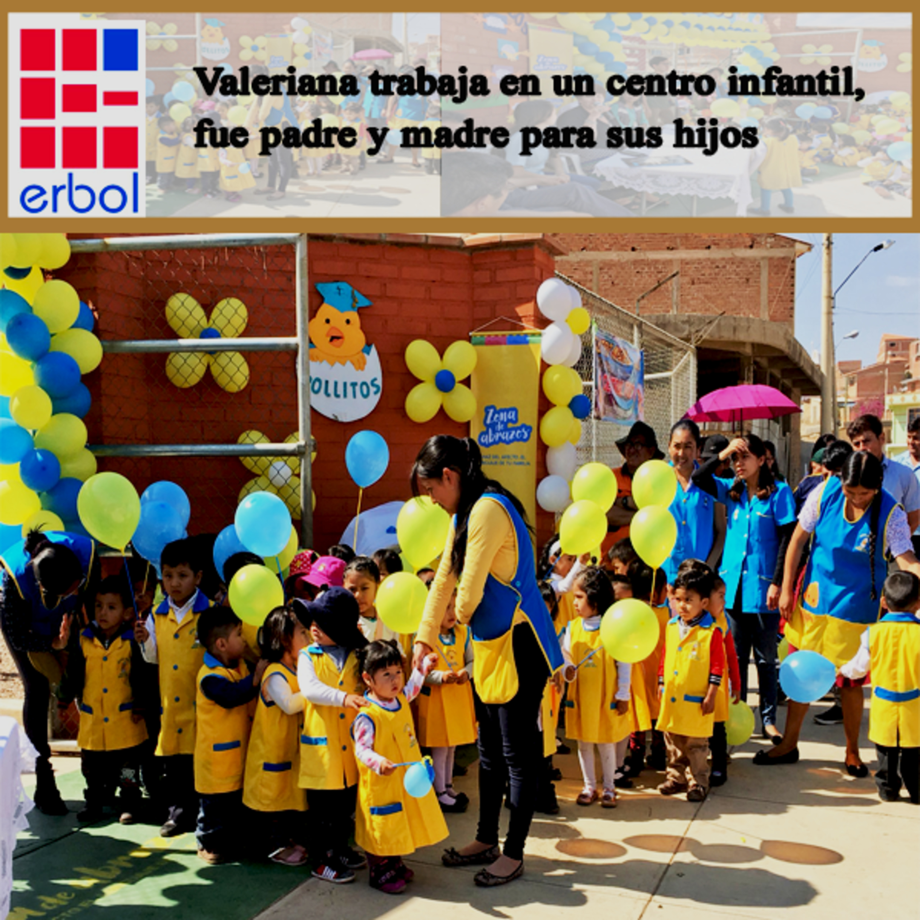 Valeriana trabaja en un centro infantil, fue padre y madre para sus hijos  episode artwork