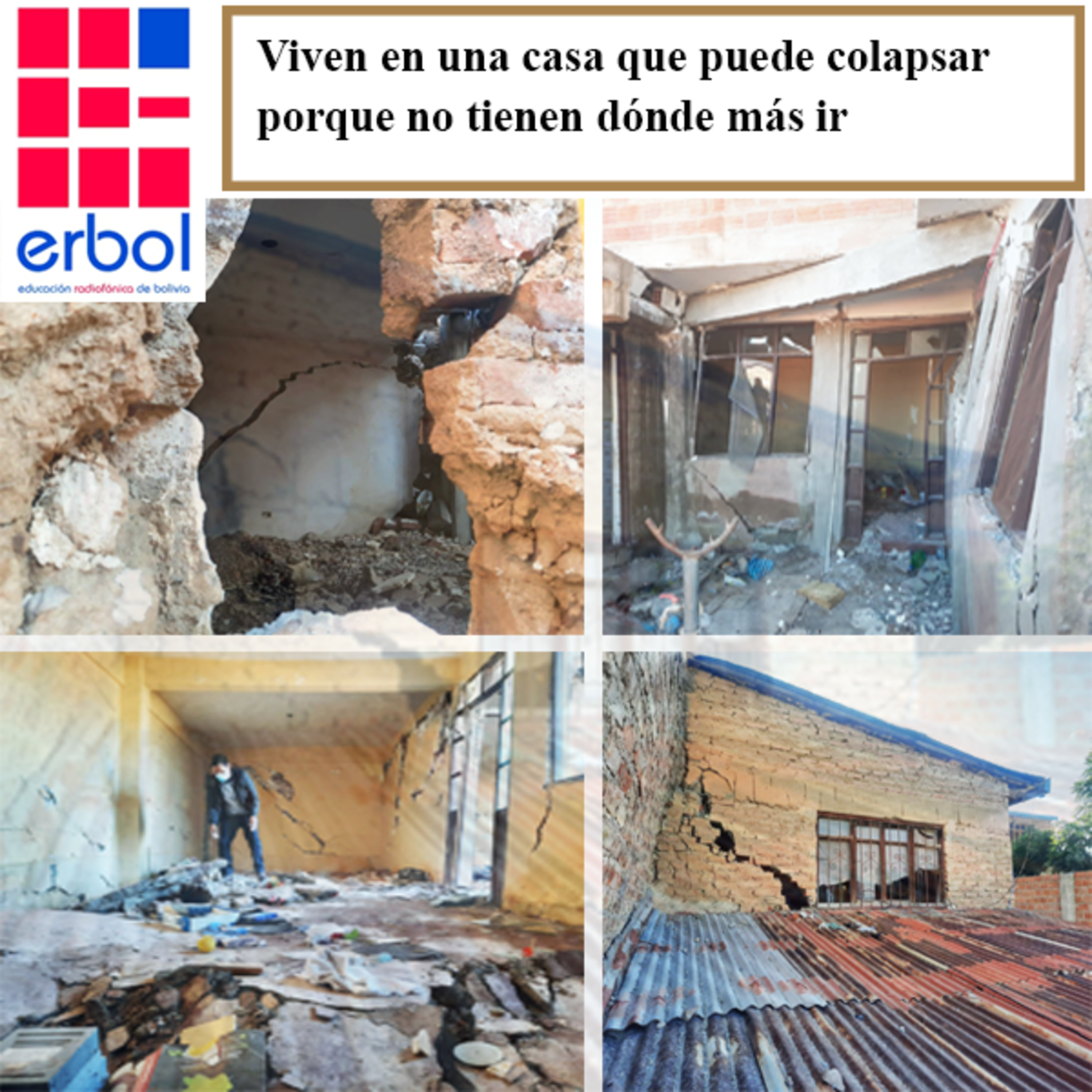 Viven en una casa que puede colapsar porque no tienen dónde más ir episode artwork