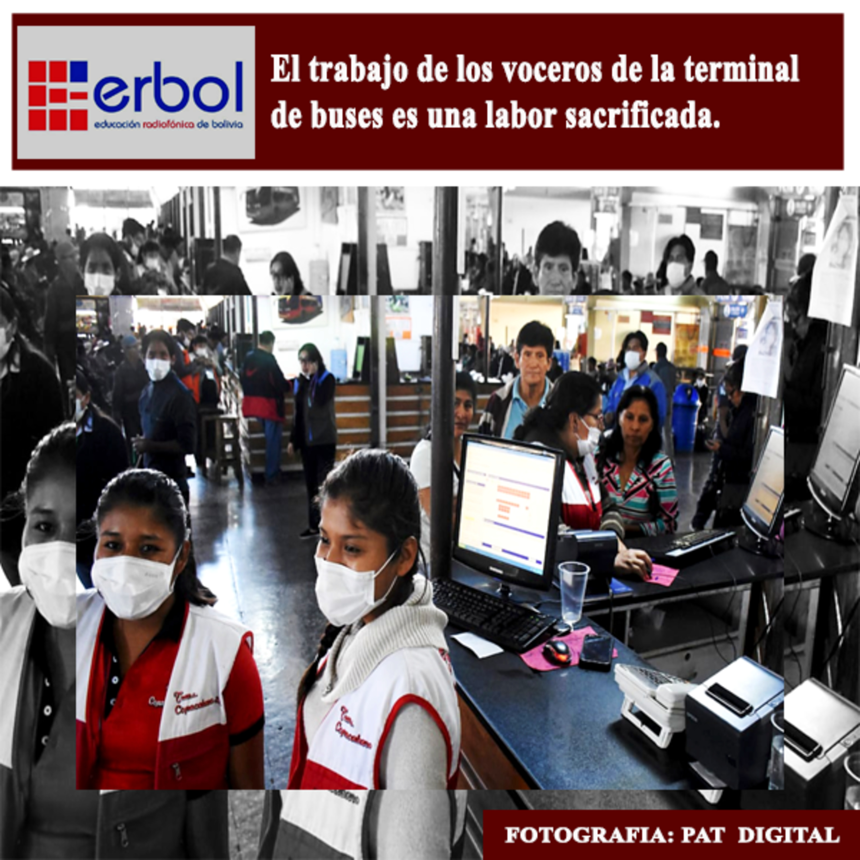 El trabajo de los voceros de la terminal de buses es una labor sacrificada. episode artwork