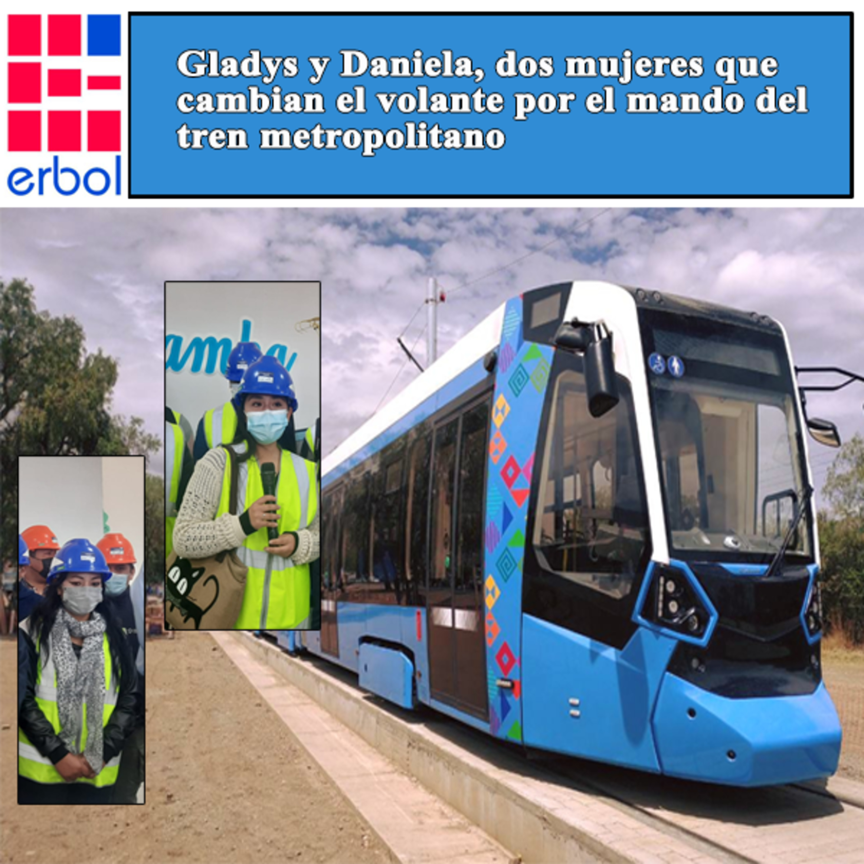 Gladys y Daniela, dos mujeres que cambian el volante por el mando del tren metropolitano episode artwork