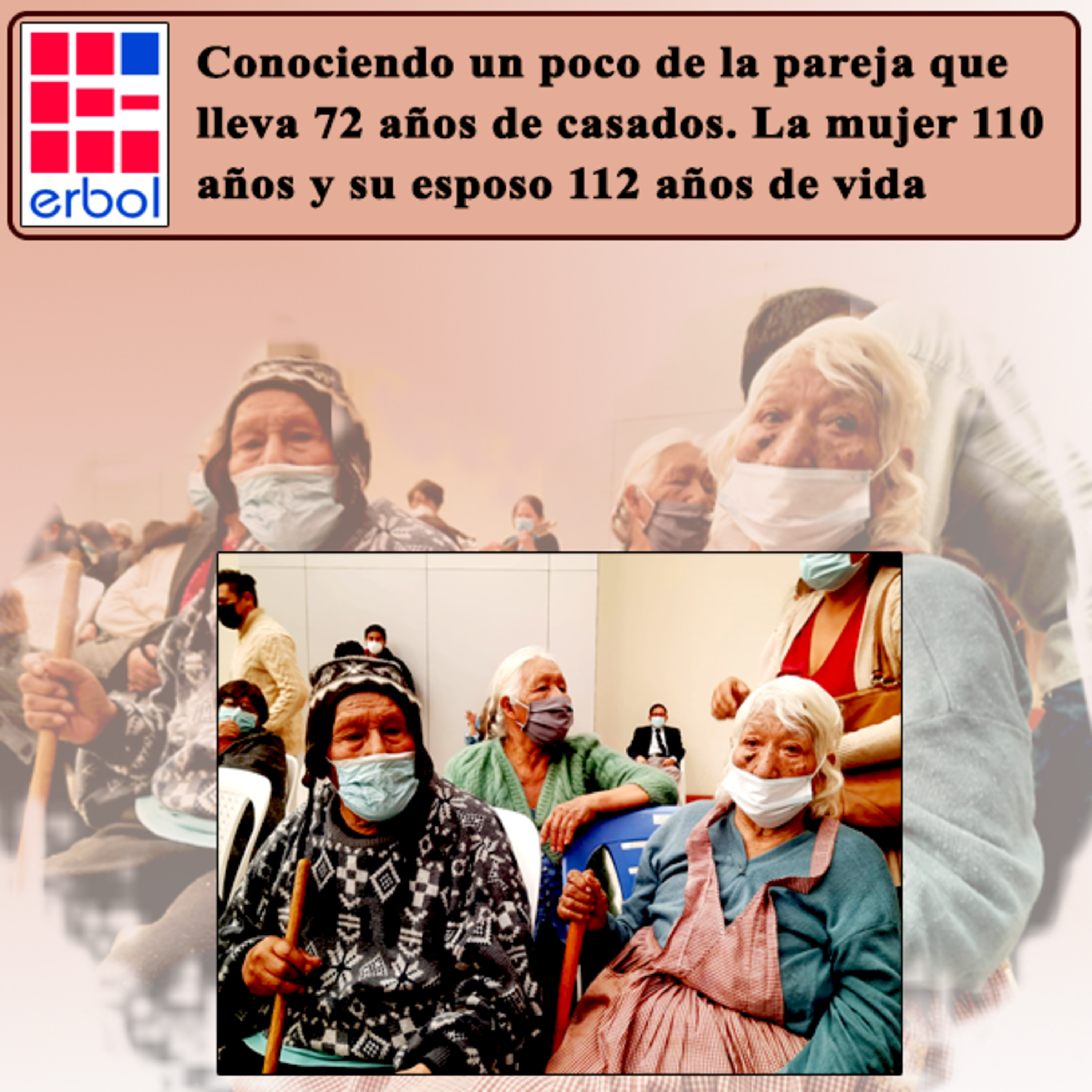 Conociendo un poco de la pareja que lleva 72 años de casados. La mujer 110 años y su esposo 112 años de vida episode artwork