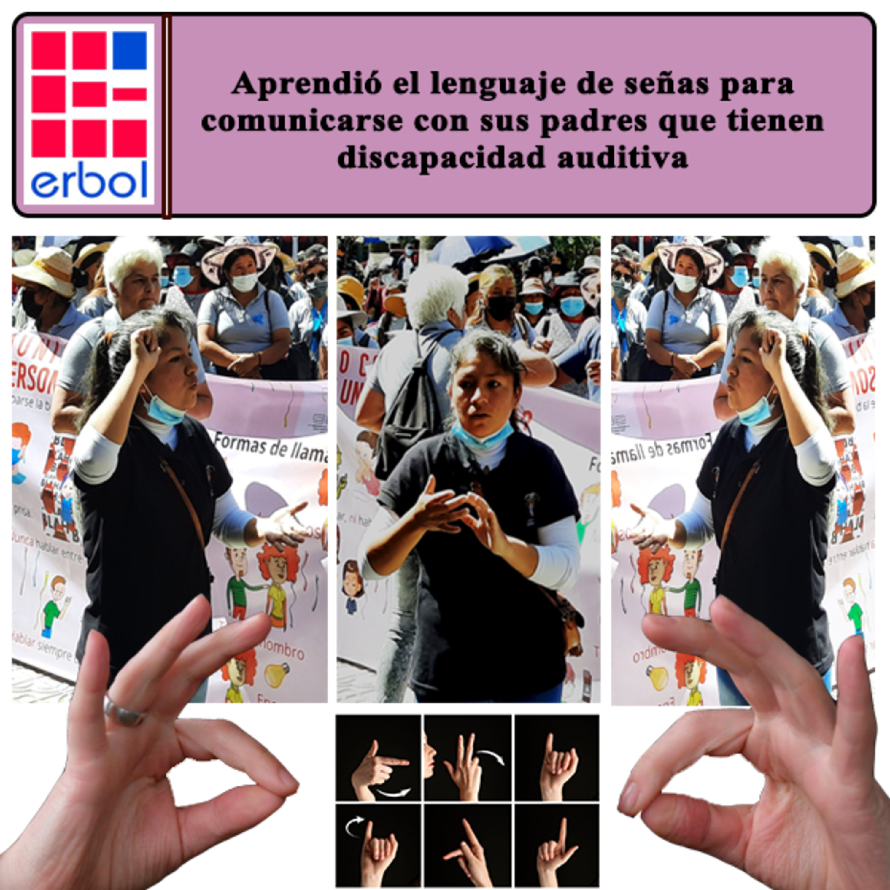Aprendió el lenguaje de señas para comunicarse con sus padres que tienen discapacidad auditiva episode artwork