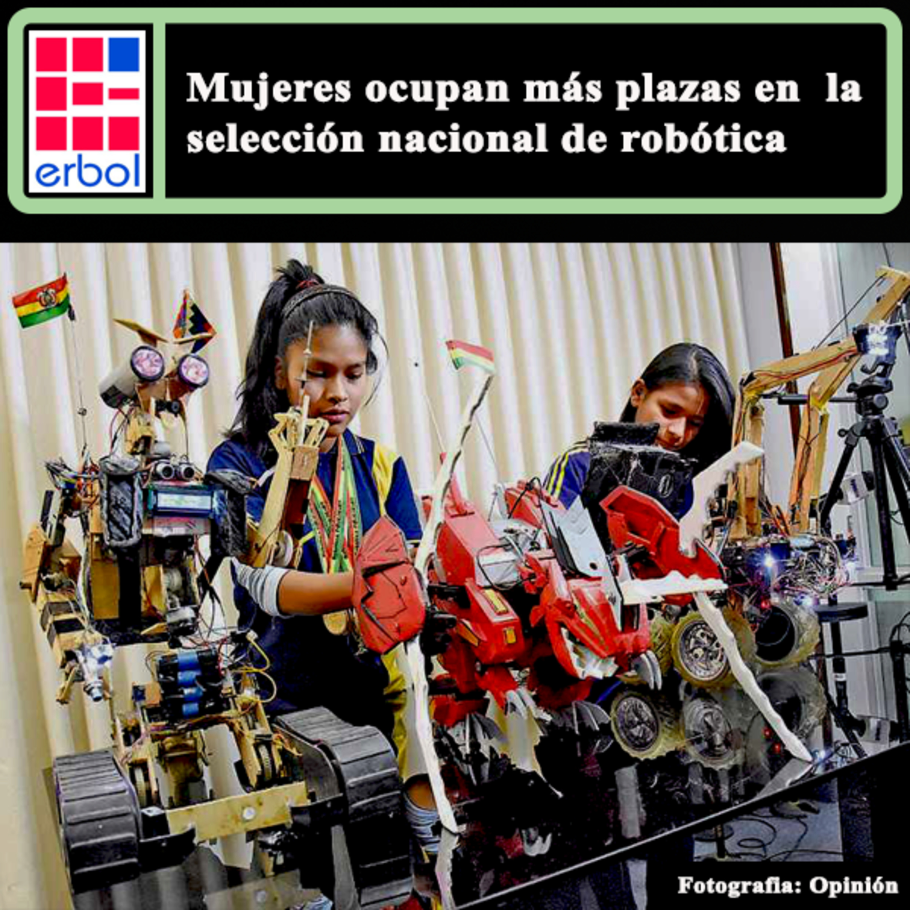 Mujeres ocupan más plazas en la selección nacional de robótica episode artwork