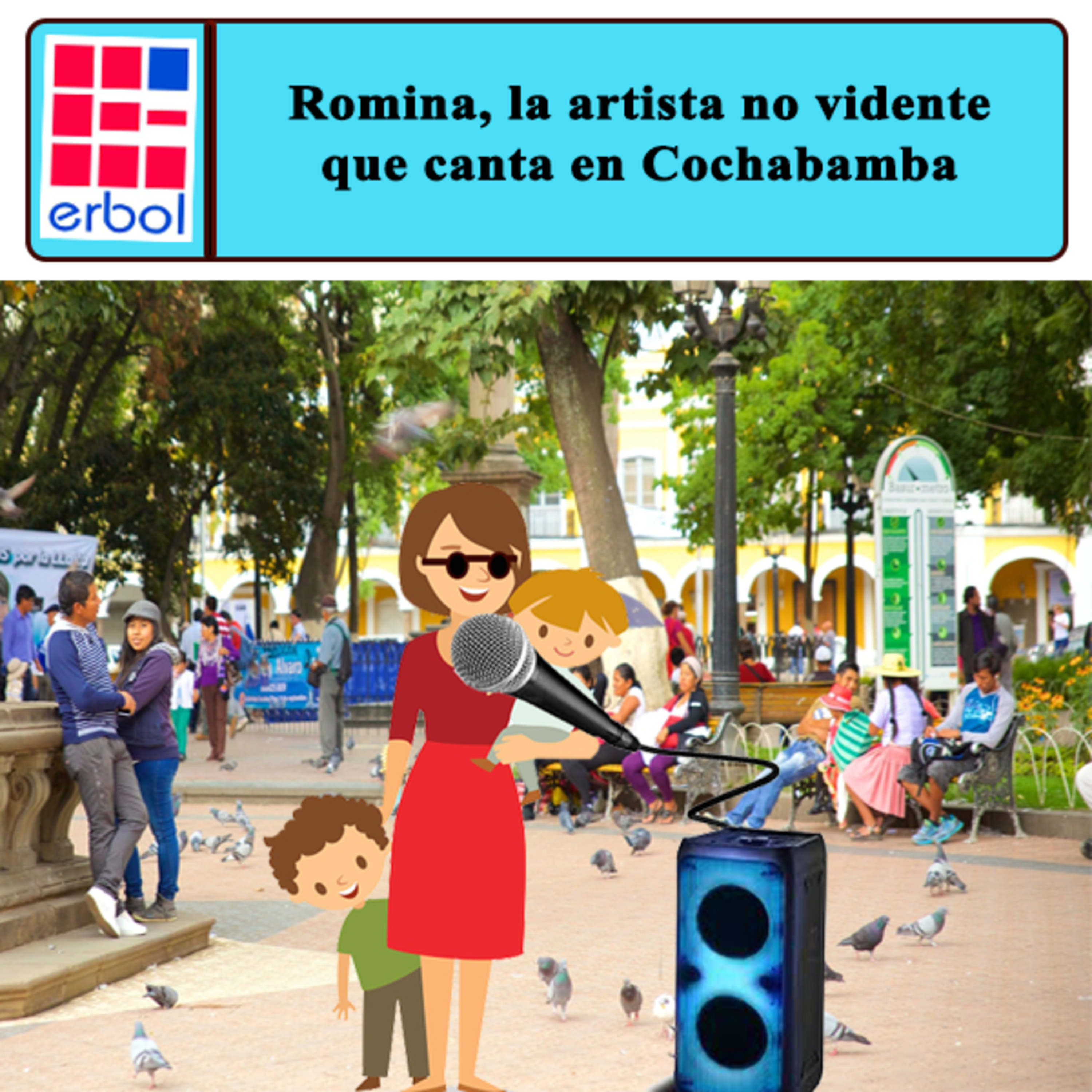 Romina, la artista no vidente que canta en Cochabamba  episode artwork
