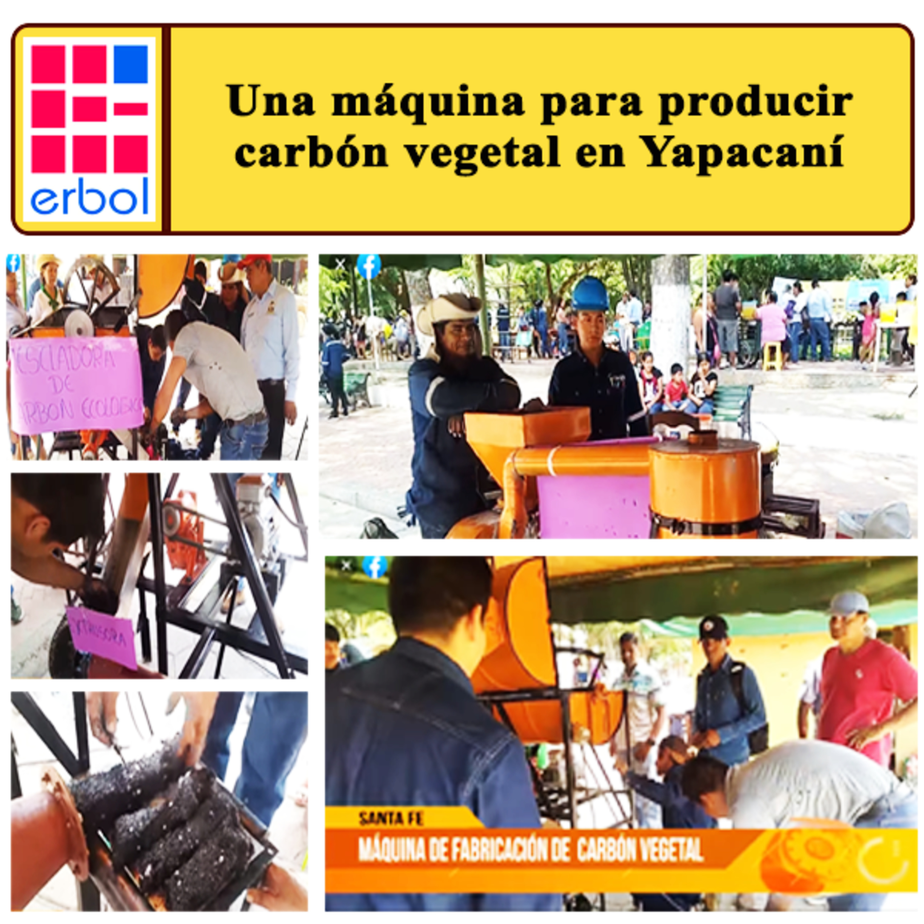 Una máquina para producir carbón vegetal en Yapacaní episode artwork