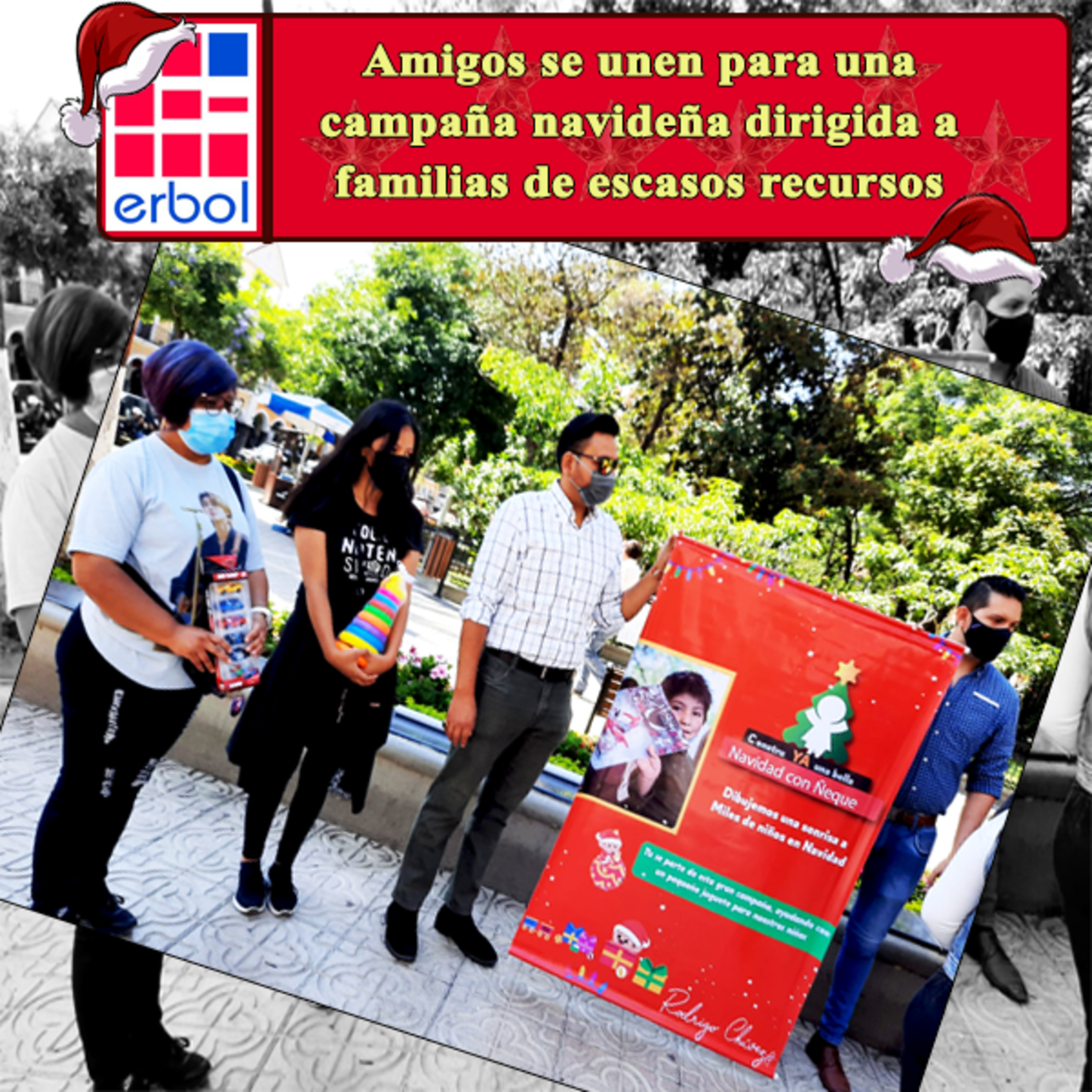 Amigos se unen para una campaña navideña dirigida a familias de escasos recursos episode artwork