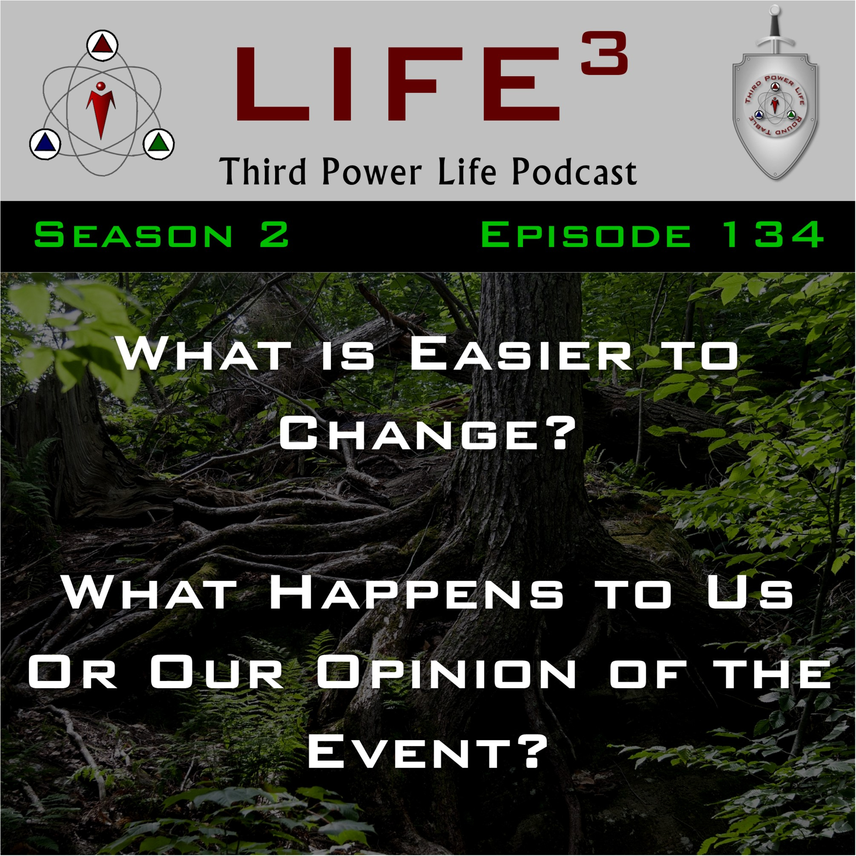 [TPL] S2E134 - What is Easier to Change? What Happens to Us or Our Opinion of the Event? episode artwork