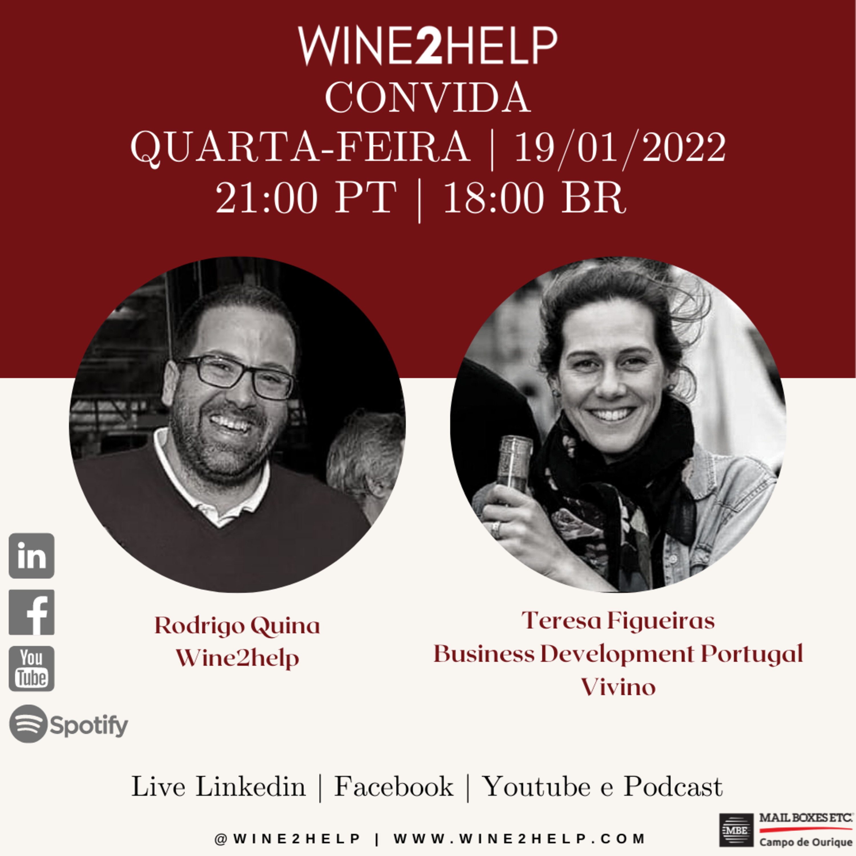 Vinho, Mercado, Vendas e Negócios - Wine2Help - Podcast por Rodrigo Quina