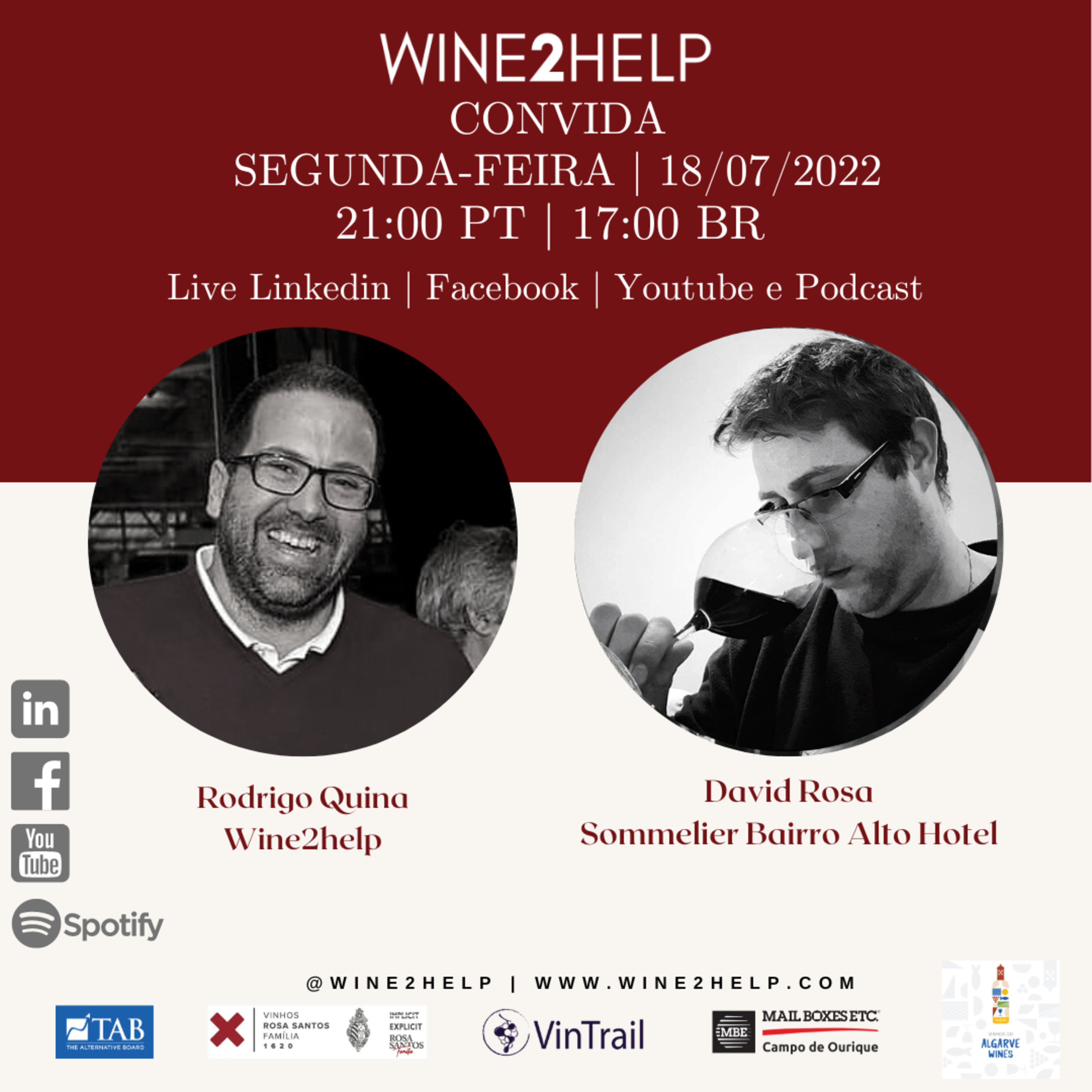 Vinho, Mercado, Vendas e Negócios - Wine2Help - Podcast por Rodrigo Quina
