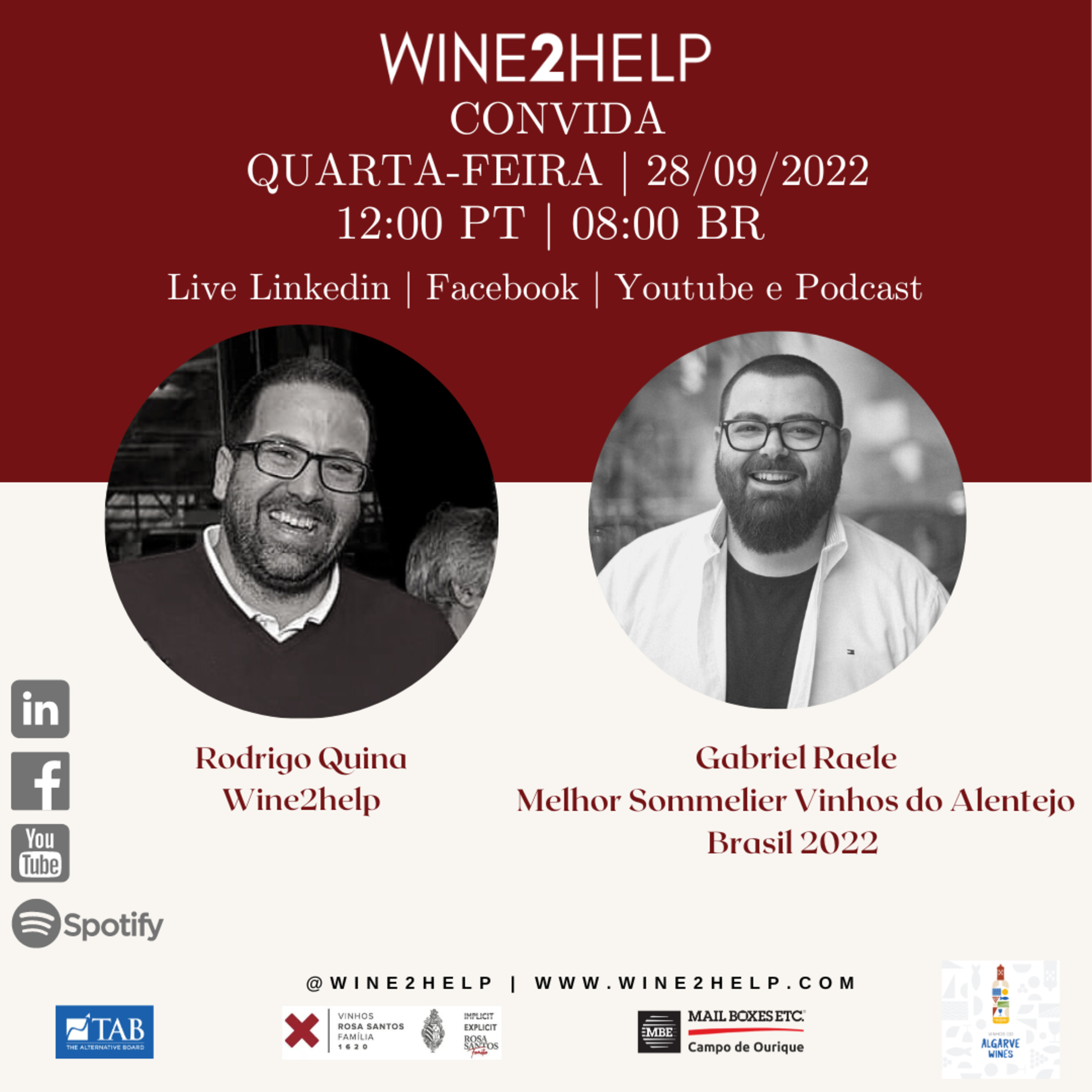 Vinho, Mercado, Vendas e Negócios - Wine2Help - Podcast por Rodrigo Quina
