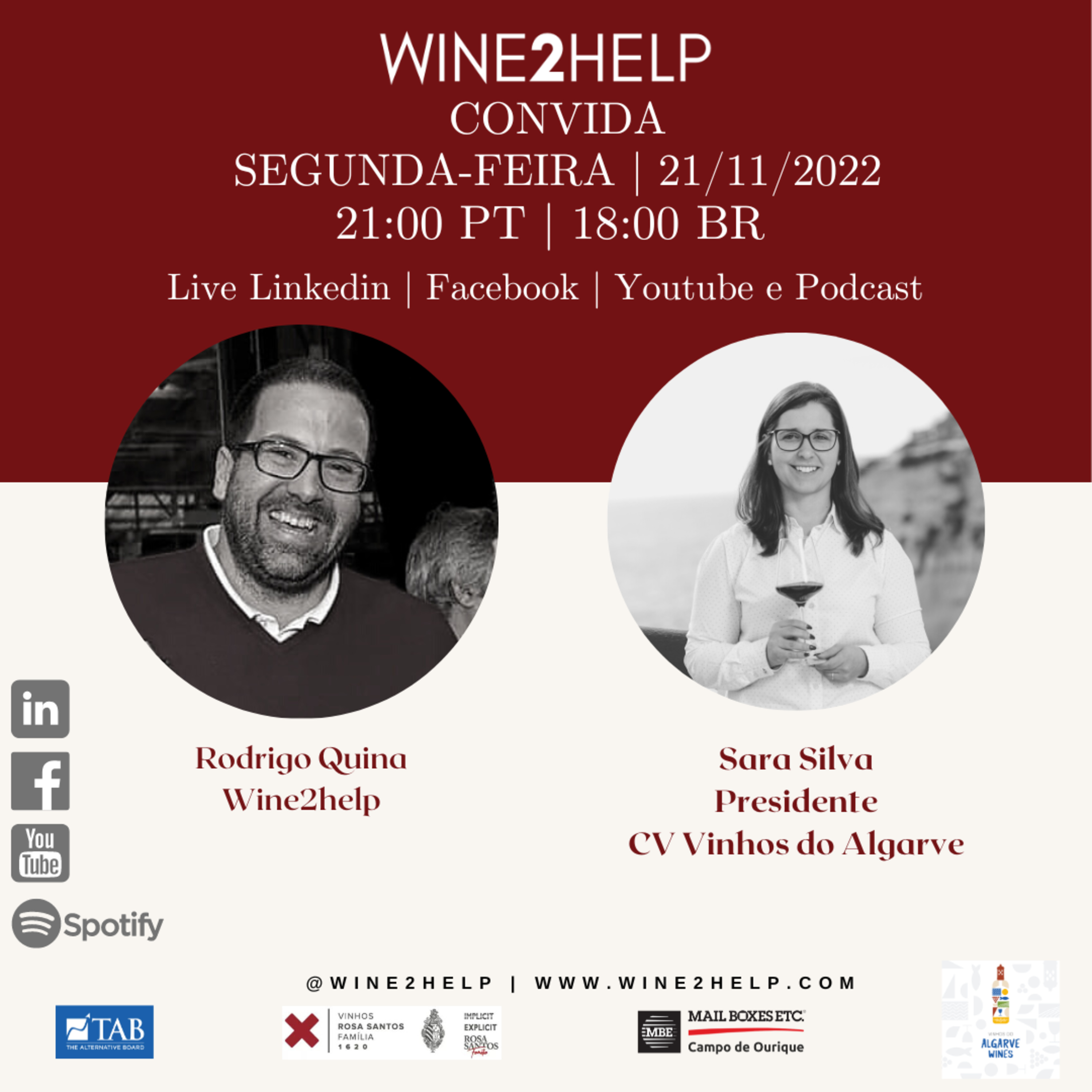 Vinho, Mercado, Vendas e Negócios - Wine2Help - Podcast por Rodrigo Quina
